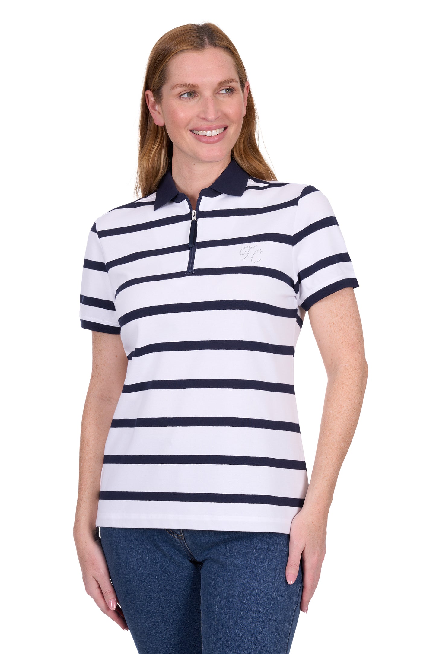 Thomas Cook Women's Jody Ss Polo - Navy