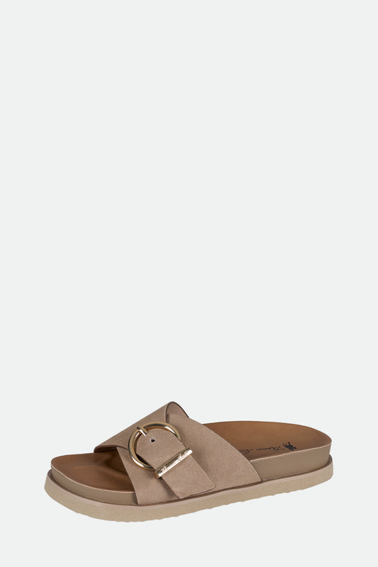 Thomas Cook Women's Bronte Buckle Sandal - Taupe