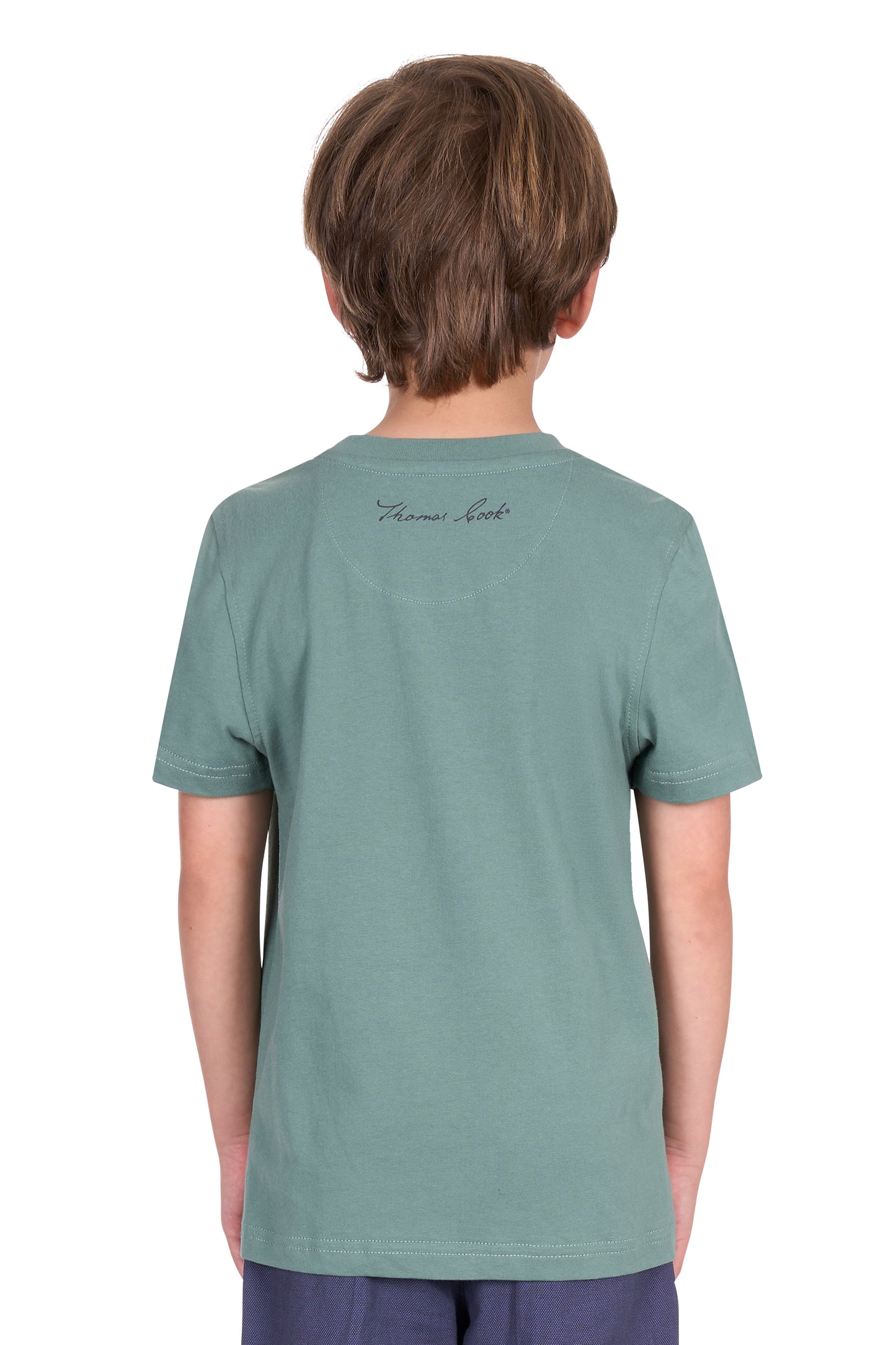 Thomas Cook Boy's Nathan Ss Tee - Sage