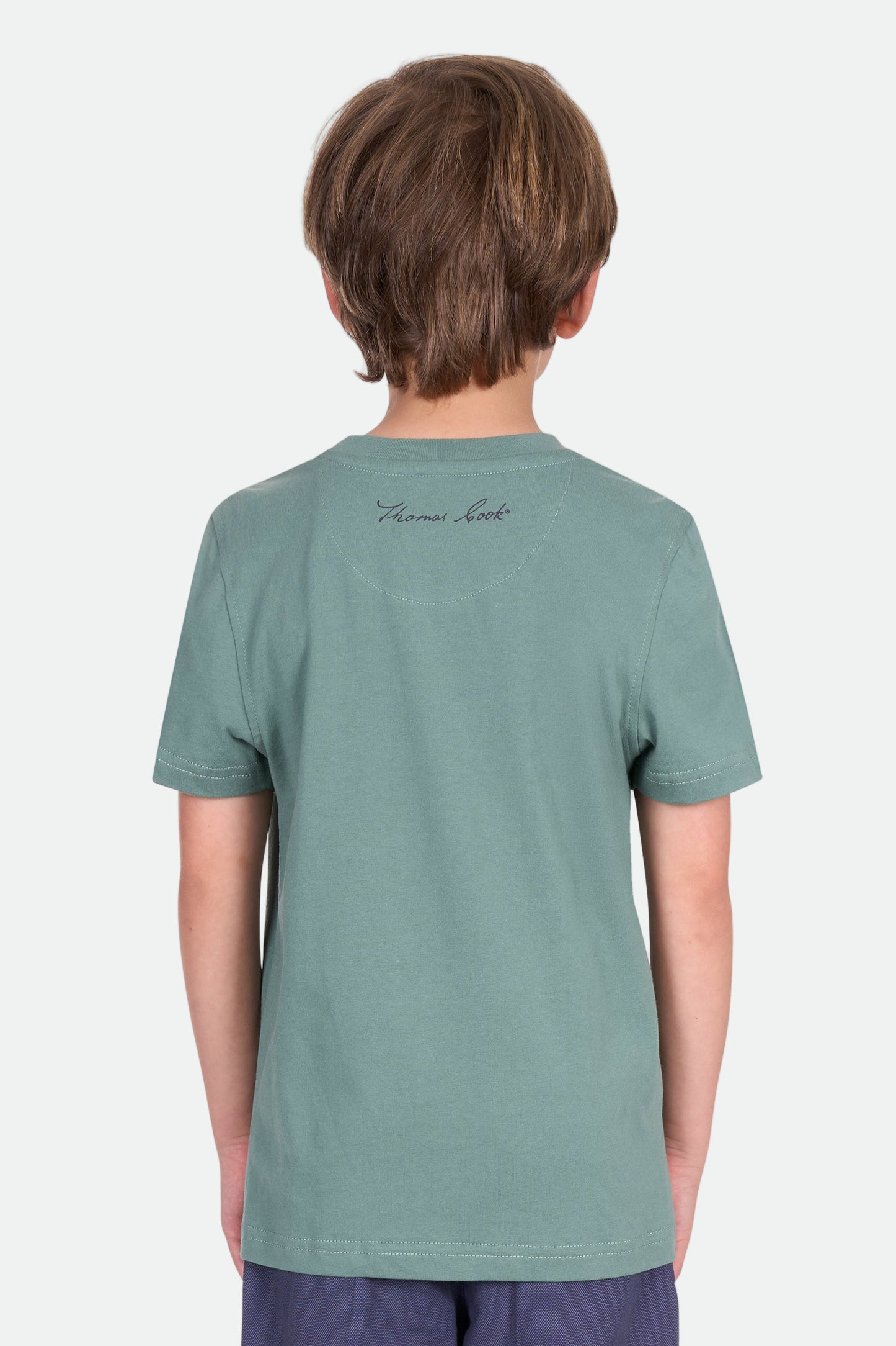 Thomas Cook Boy's Nathan Ss Tee - Sage