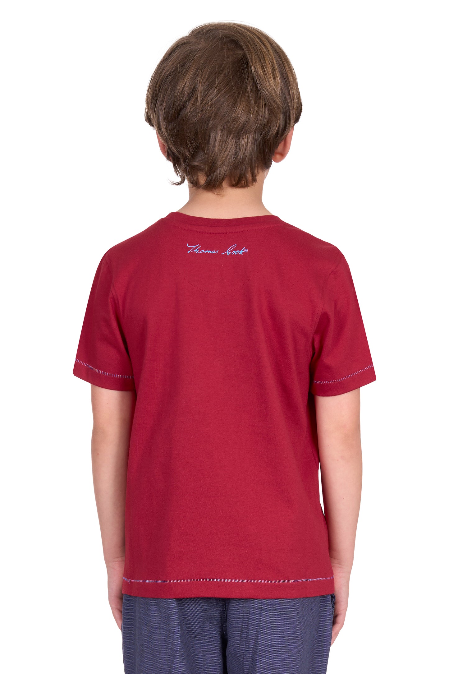 Thomas Cook Boy's Nicholas Ss Tee - Red