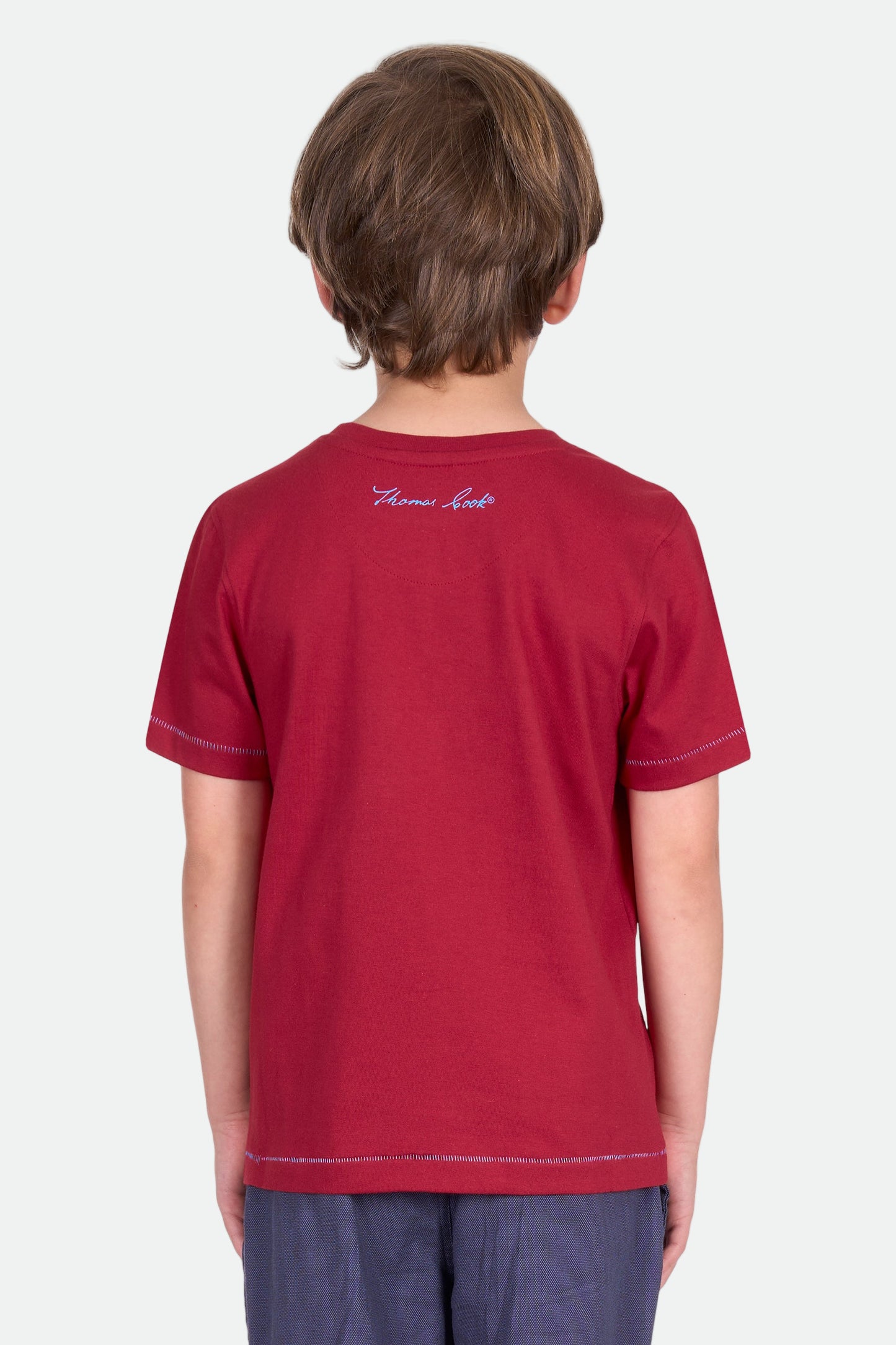 Thomas Cook Boy's Nicholas Ss Tee - Red