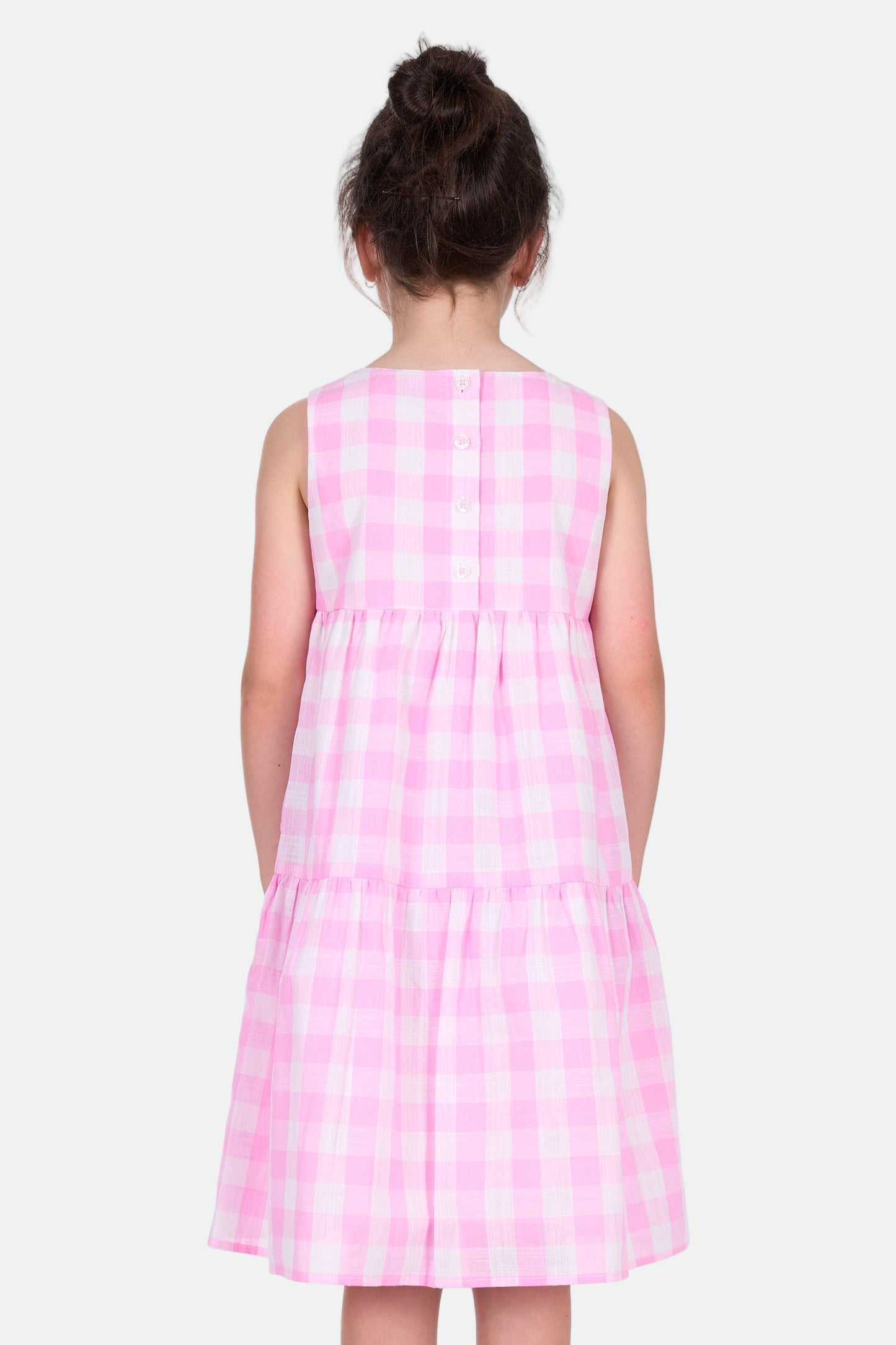 Thomas Cook Girl's Amity Dress - Pink/White
