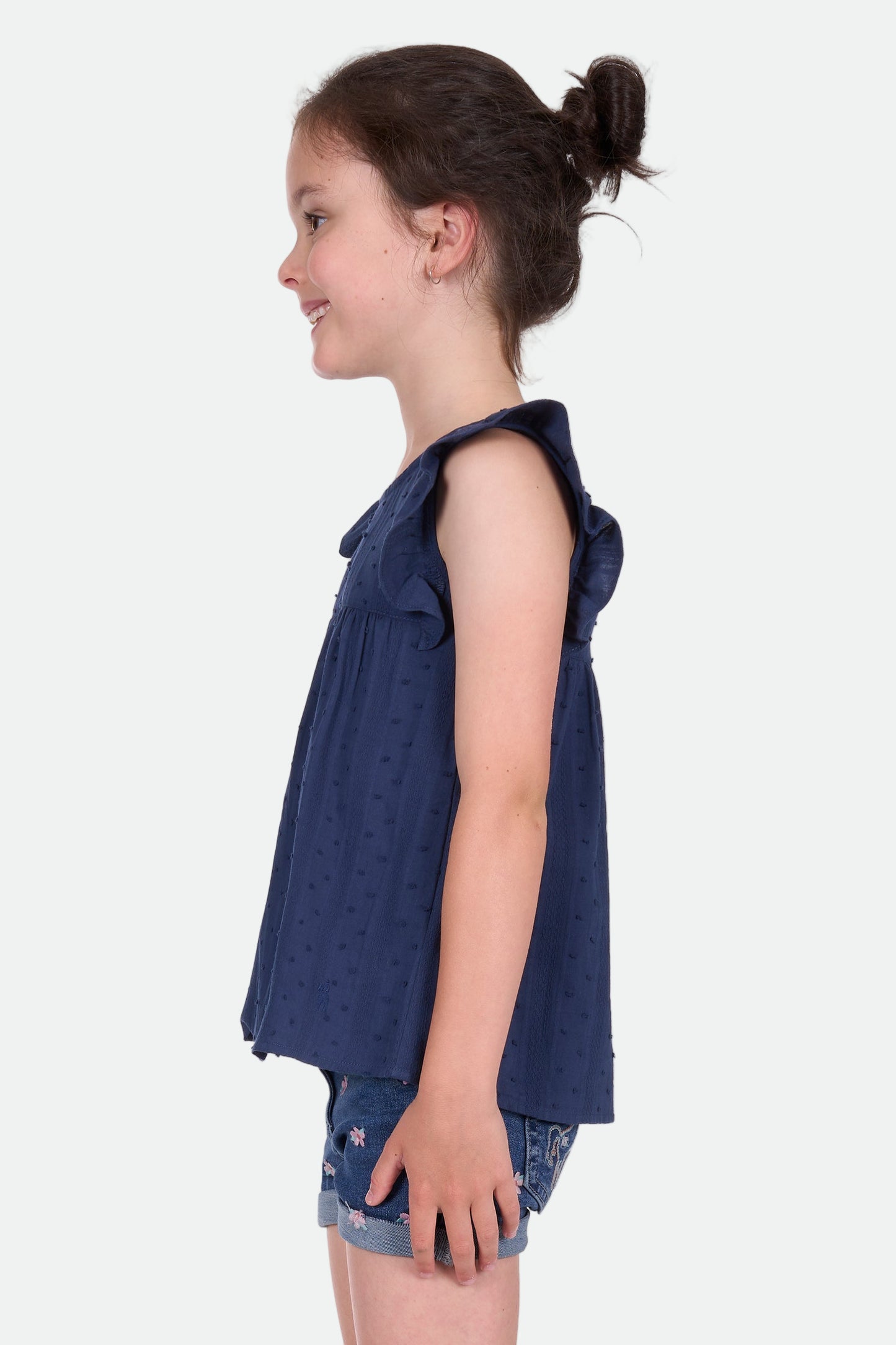 Thomas Cook Girl's Isla Ss Blouse - Navy