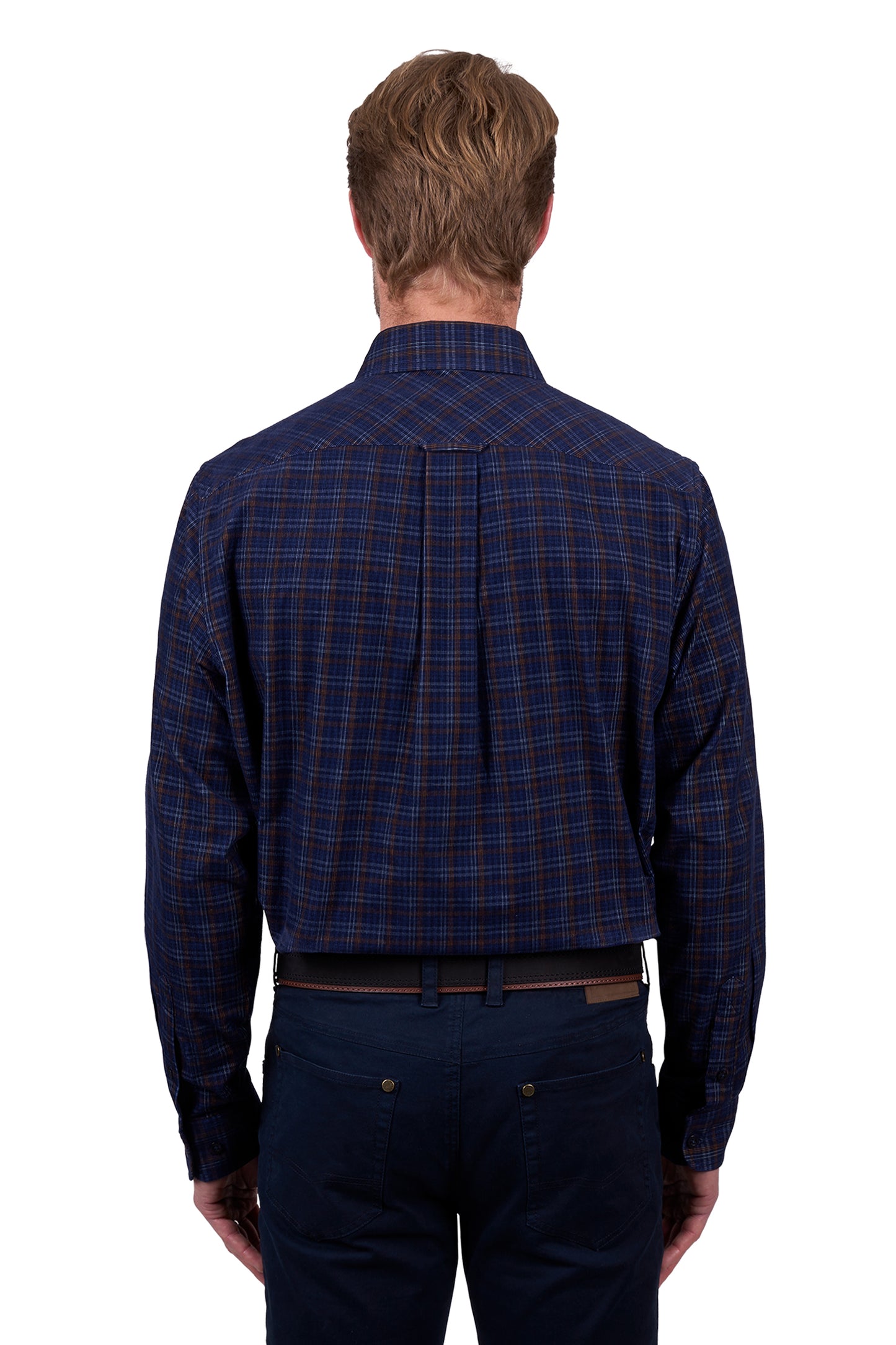 Thomas Cook Men's MAX THRML 2PKT LS Shirt -Navy/Tan