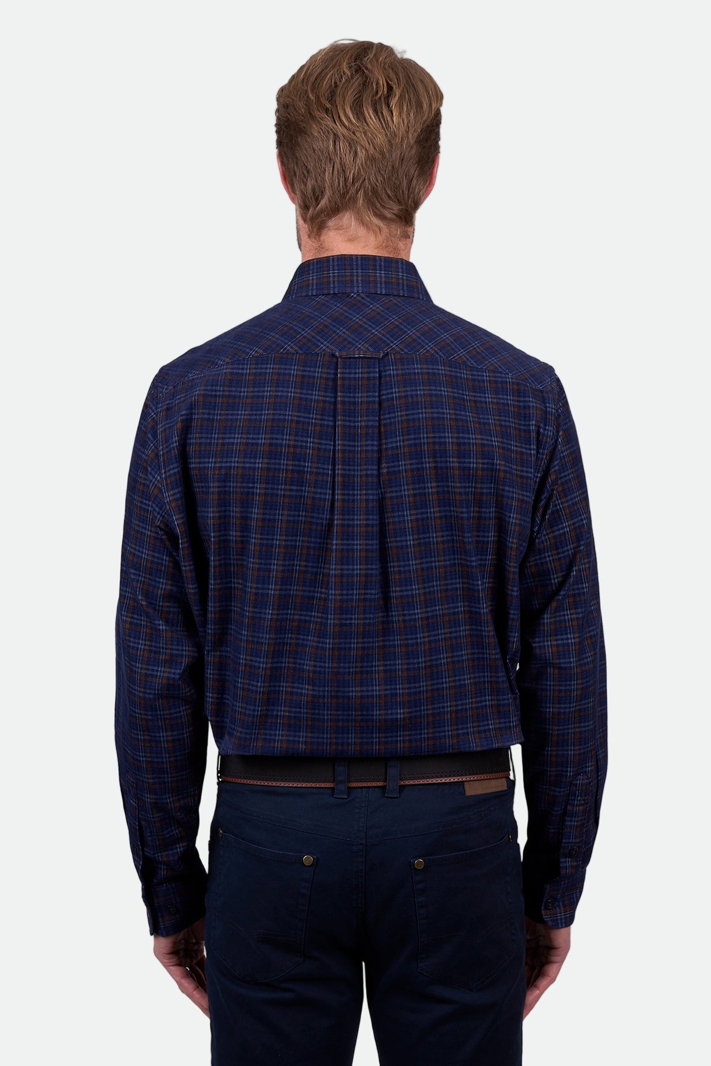 Thomas Cook Men's MAX THRML 2PKT LS Shirt -Navy/Tan