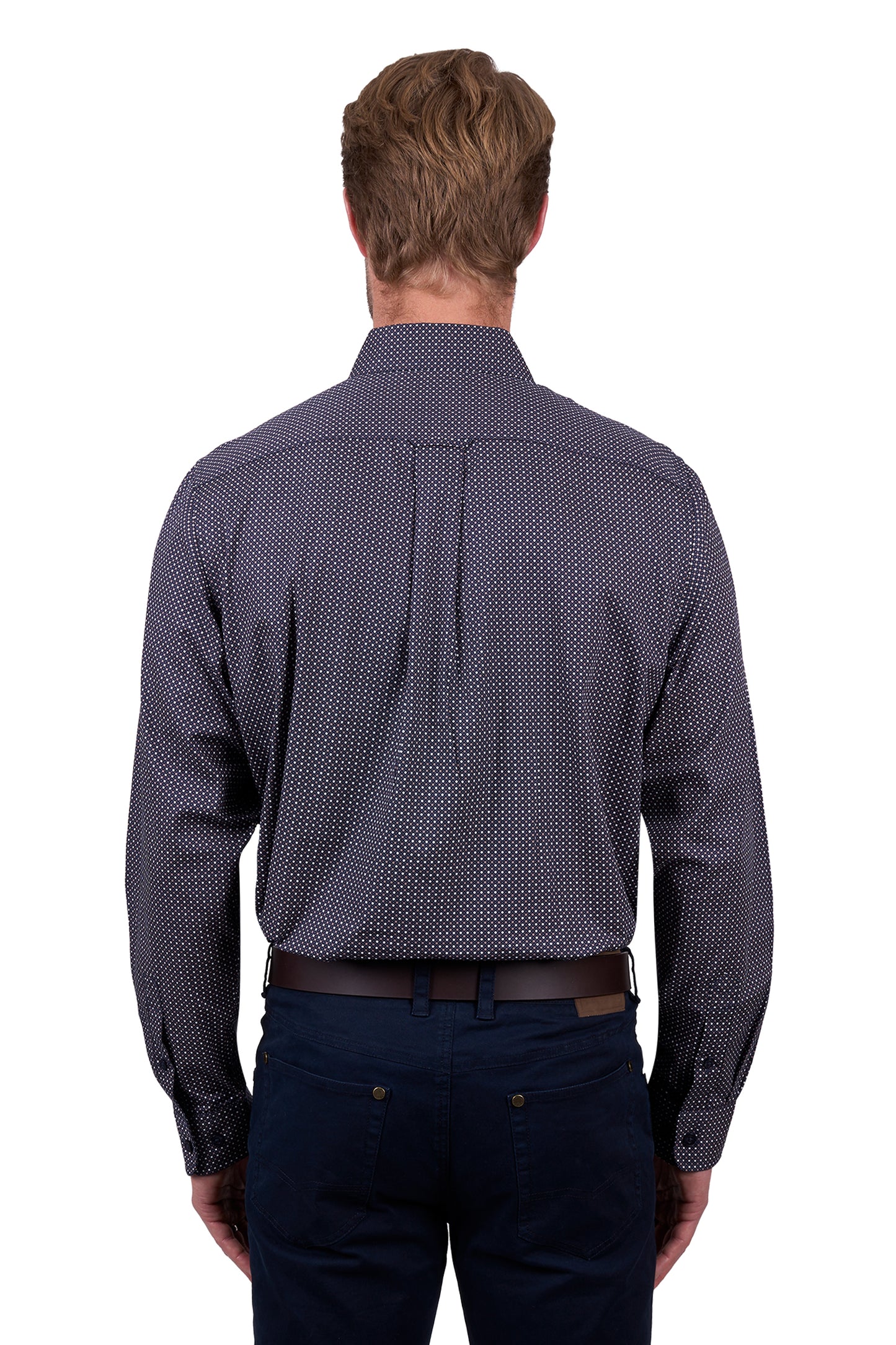 Thomas Cook Men's ARLO 2PKT LS Shirt - Navy/Tan