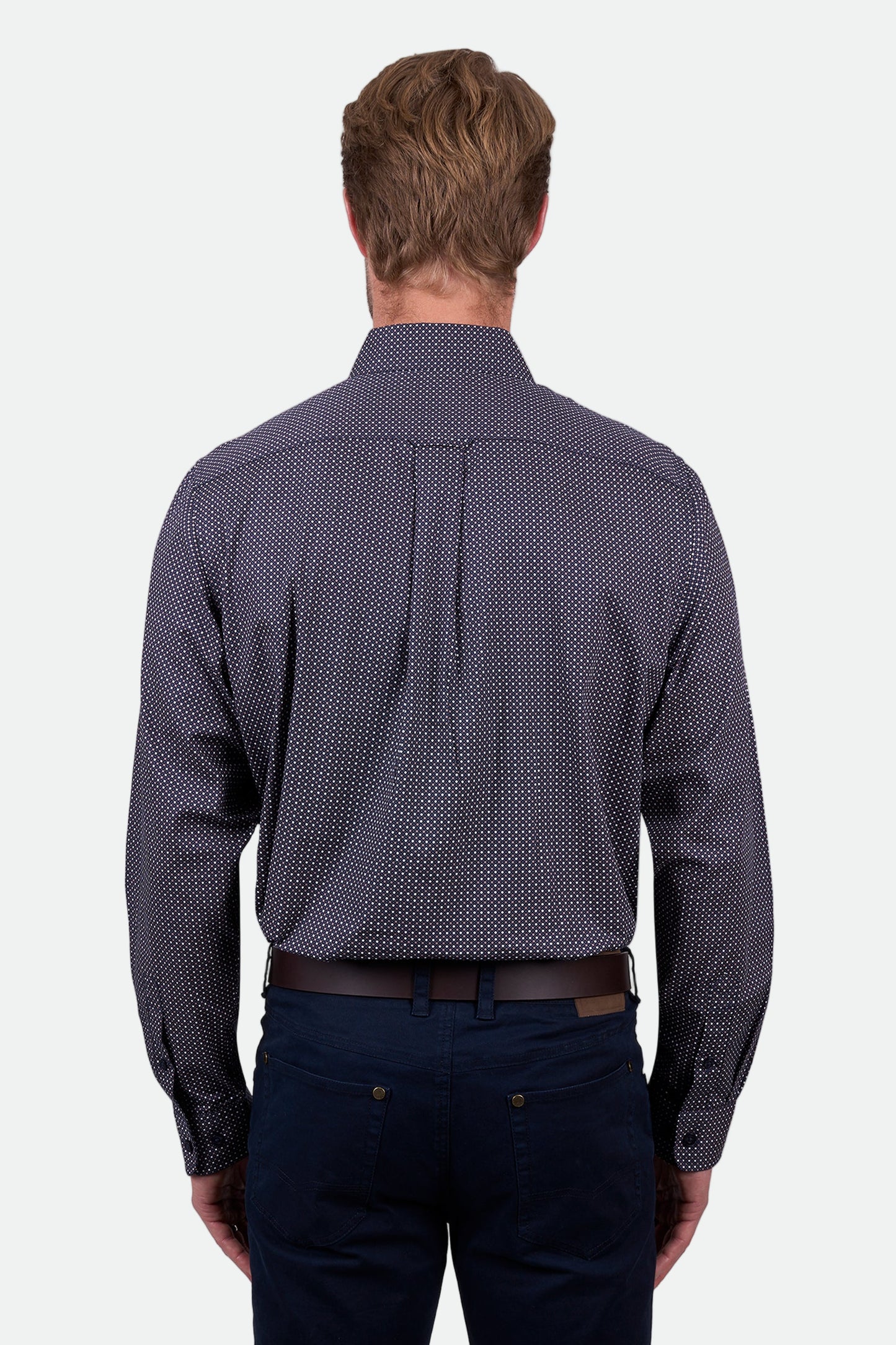 Thomas Cook Men's ARLO 2PKT LS Shirt - Navy/Tan