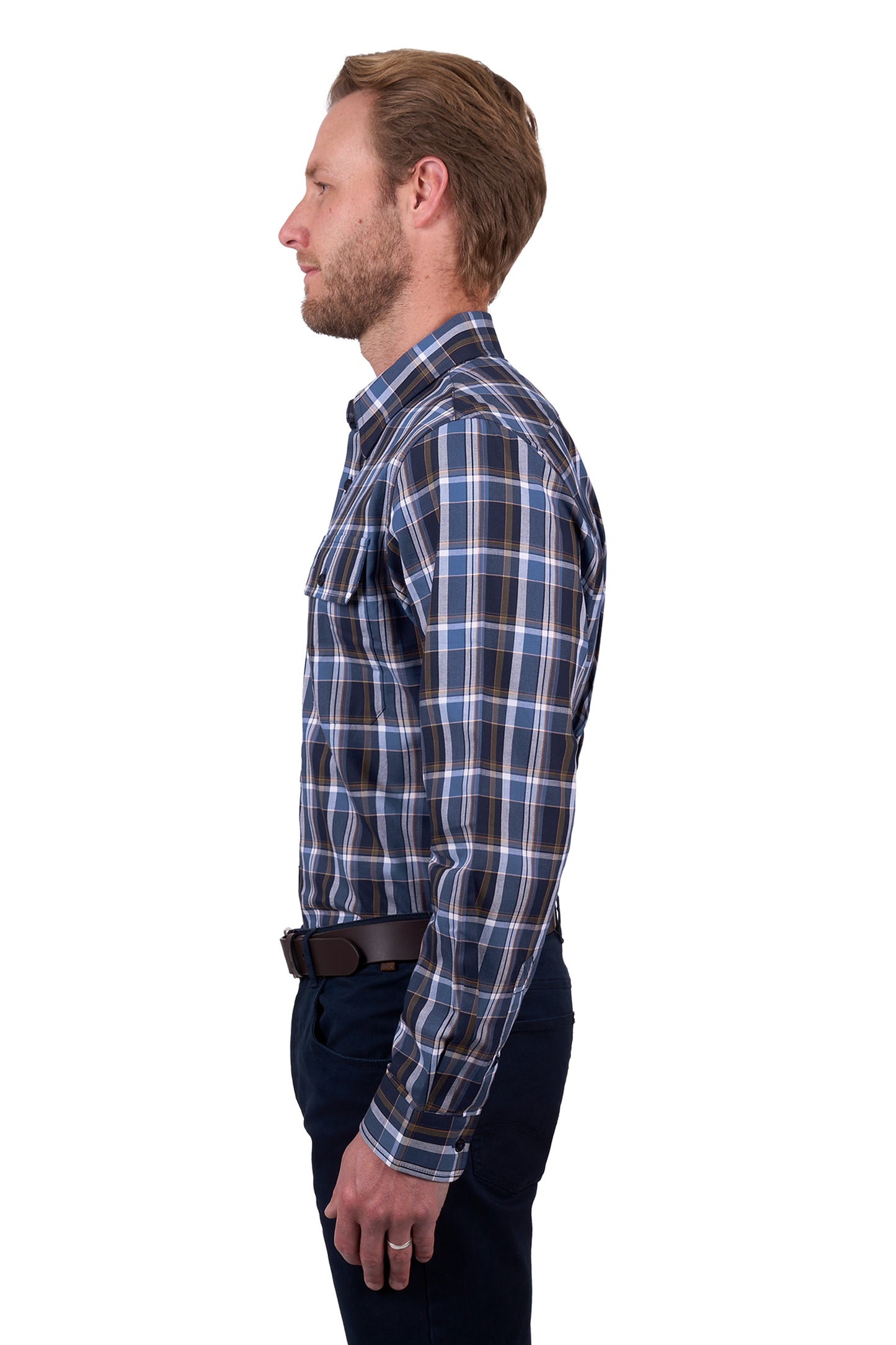 Thomas Cook Men's ADRIAN 2PKT LS Shirt - Navy/Multi