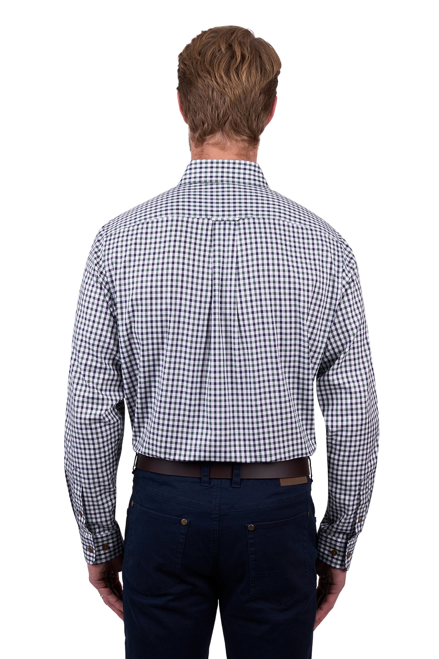 Thomas Cook Men's LYLE 1PKT LS Shirt - Navy/Green