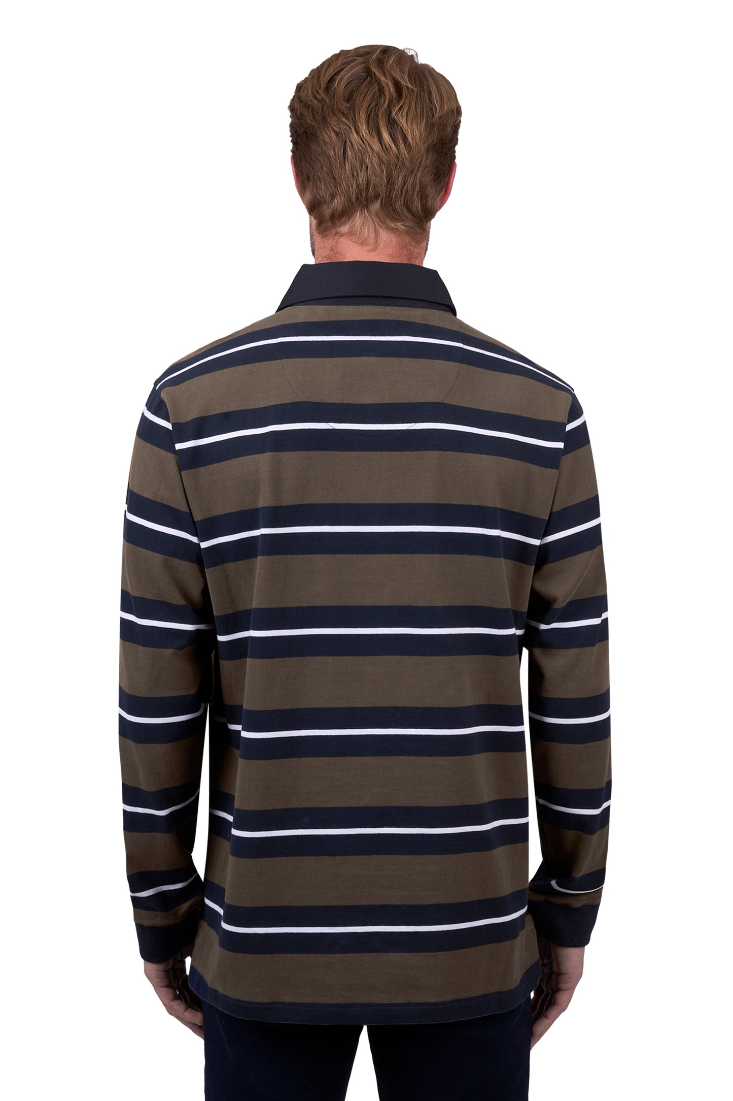 Thomas Cook Men's PETER RUGBY - NAVY/DARK TAN