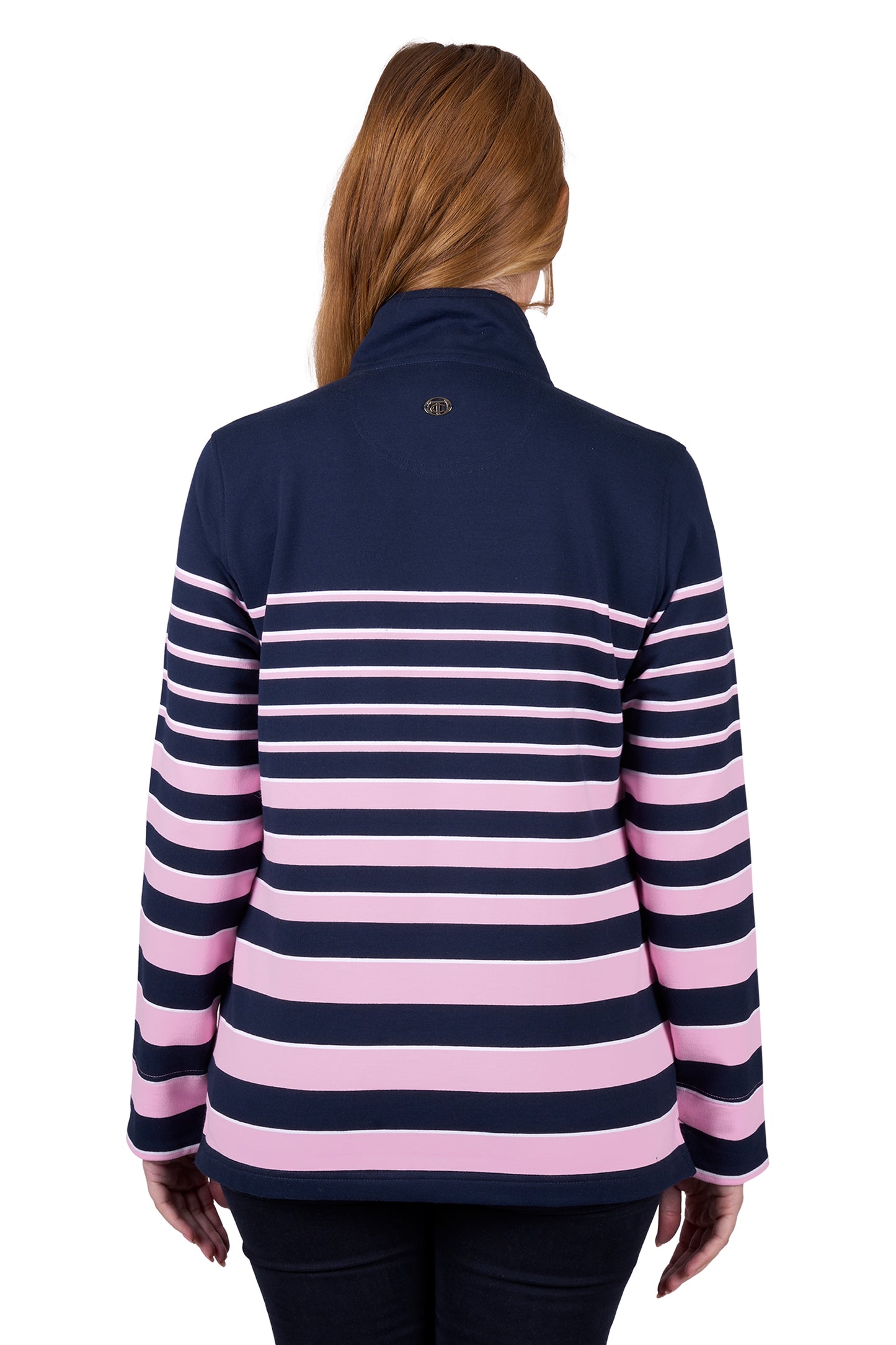 Thomas Cook Women's Cecilia 1/4 Zip Rugby - Pink