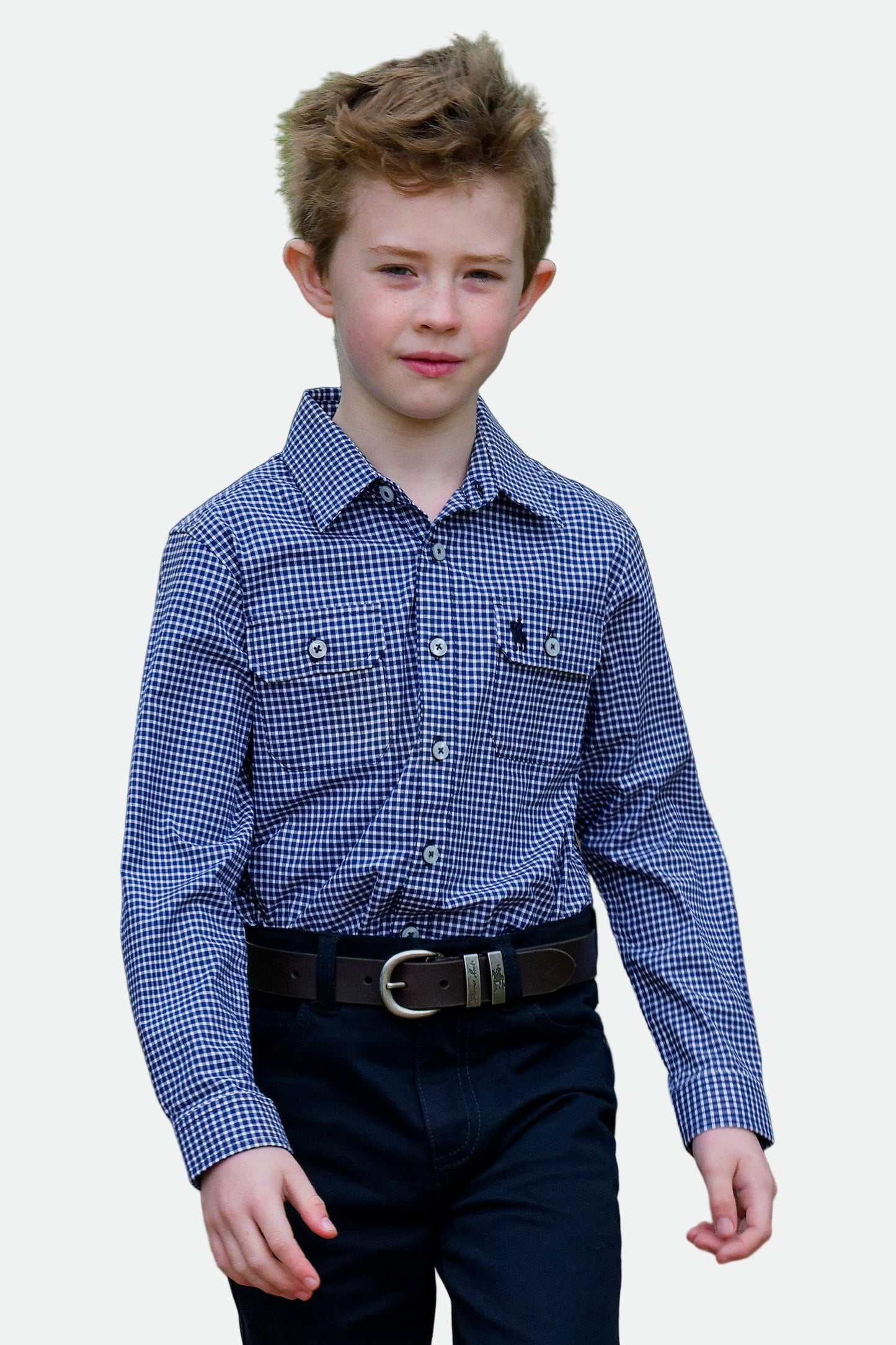 Thomas Cook BOYS BROCK 2PKT LS SHIRT - NAVY