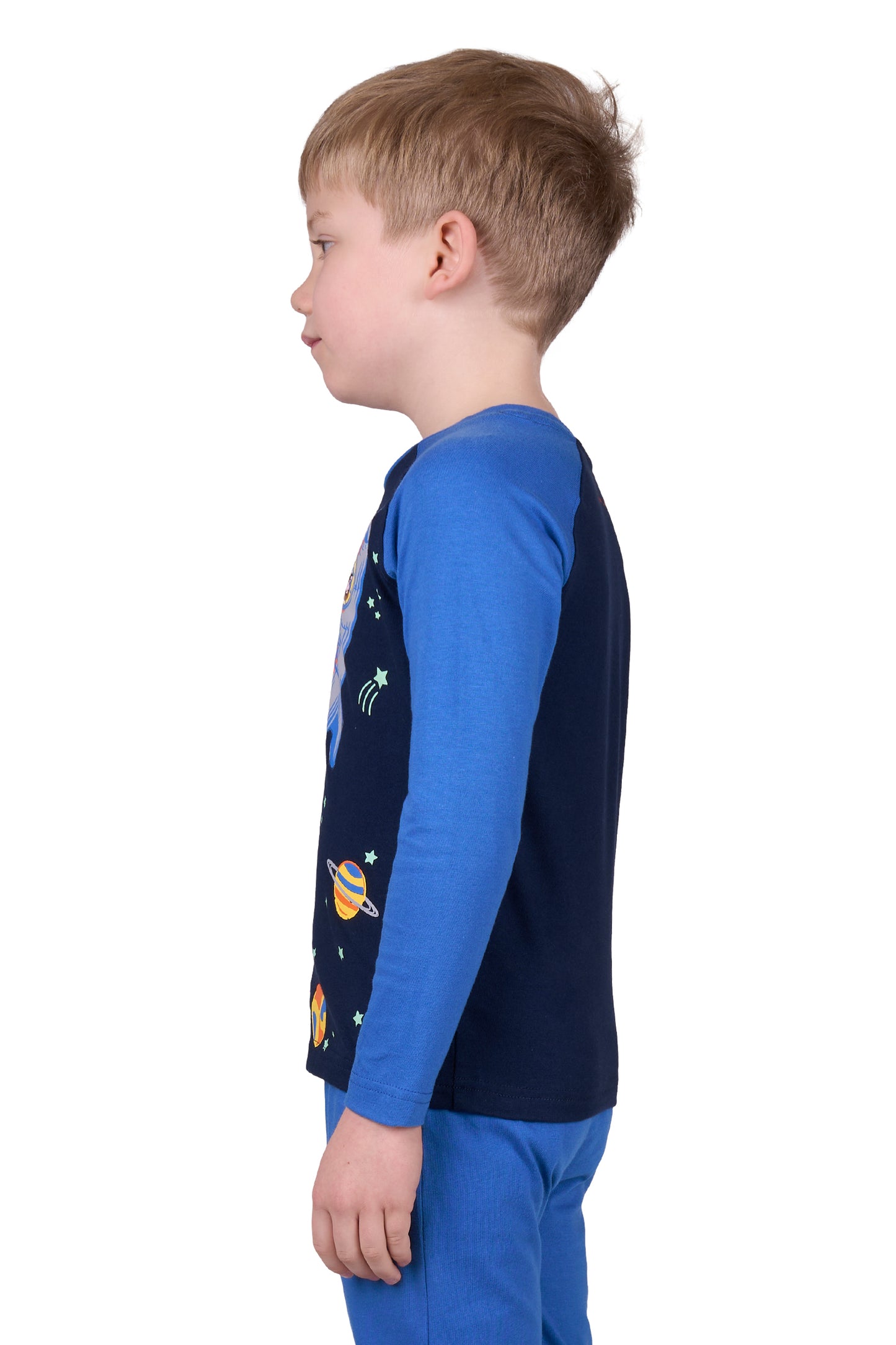 Thomas Cook BOYS SKY ROCKET PJS - NAVY/DENIM