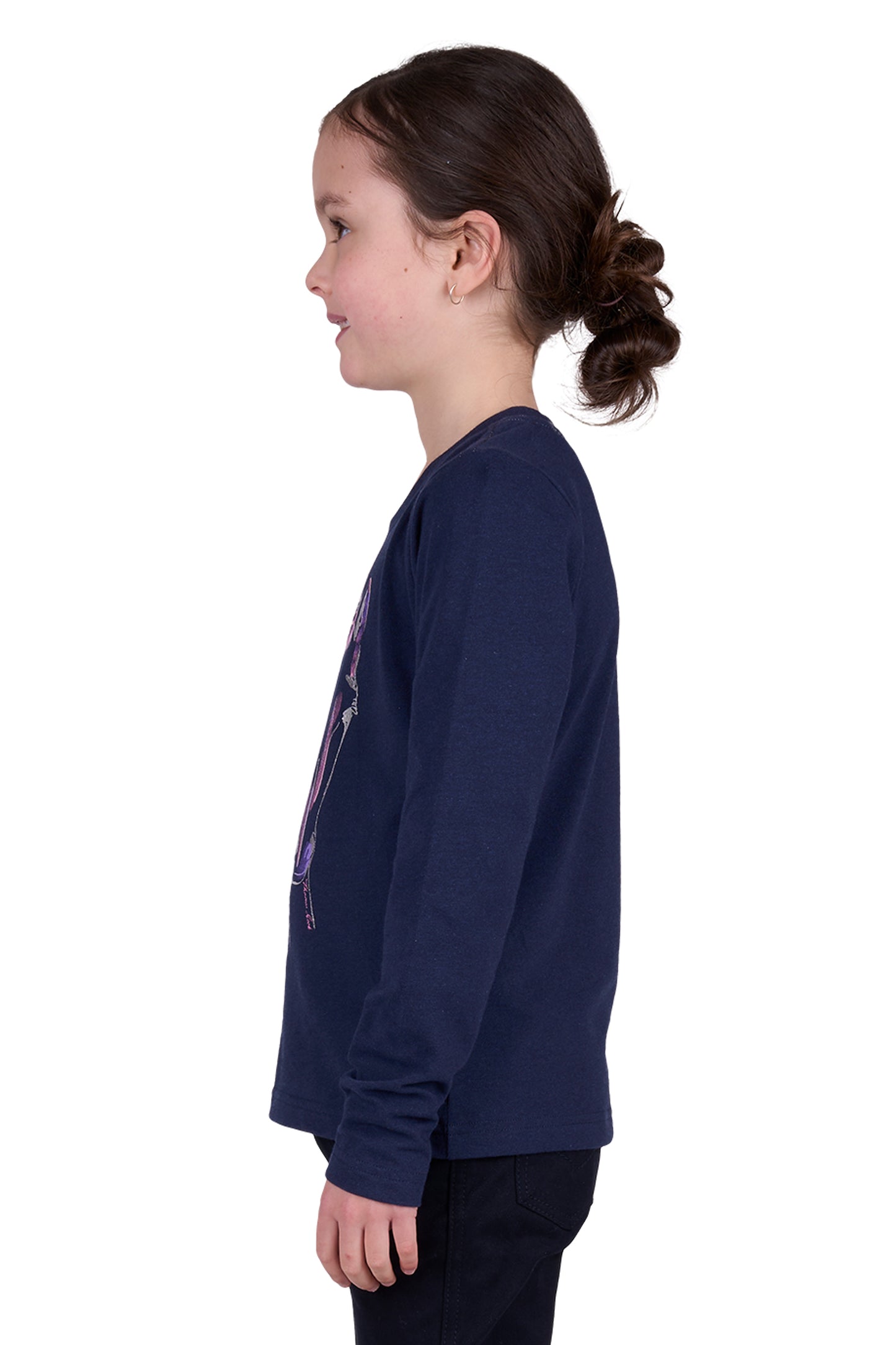 Thomas Cook GIRLS EMILY LS TEE - Navy Marle