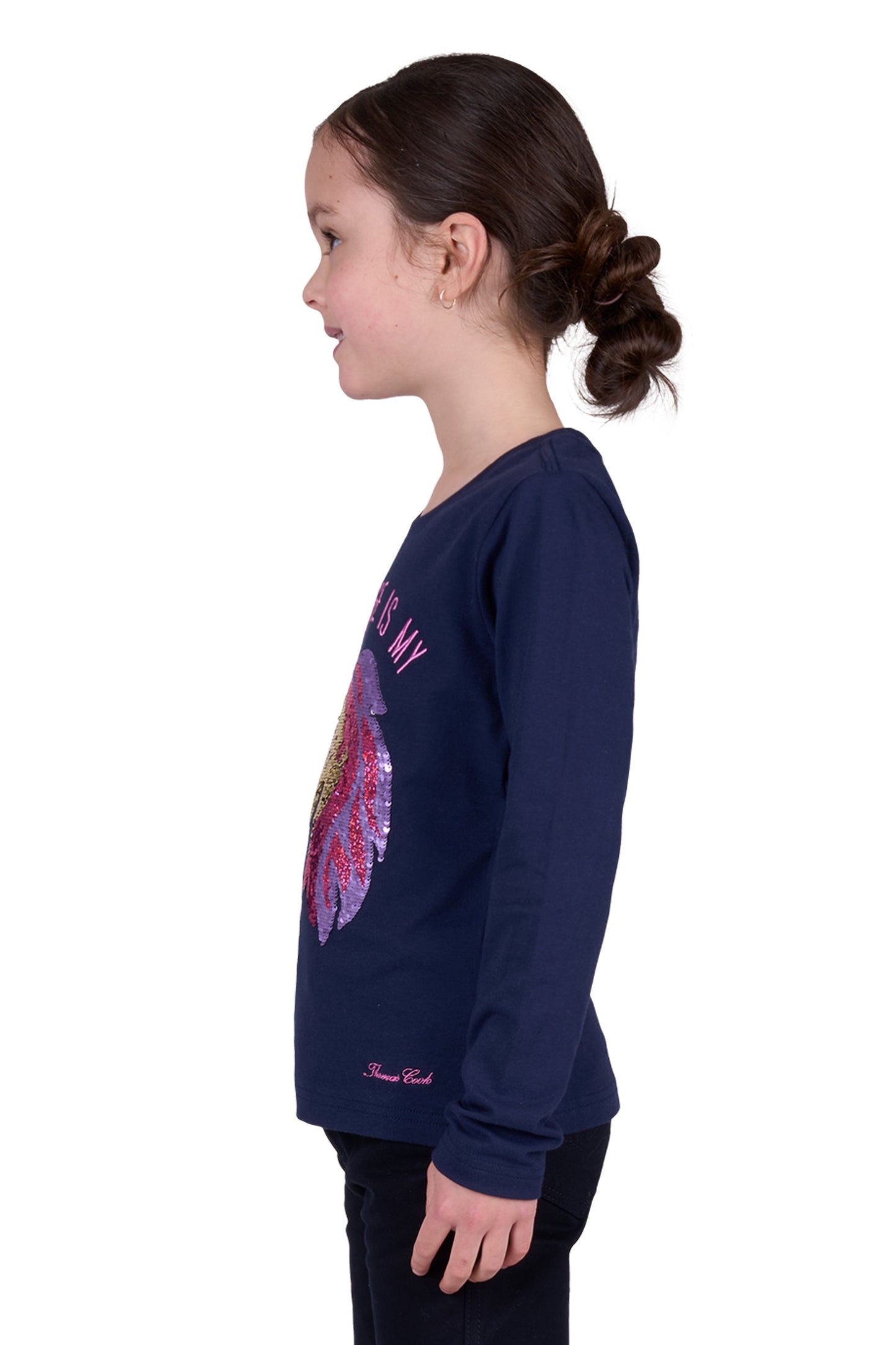 Thomas Cook GIRLS LILY LS TEE - Navy