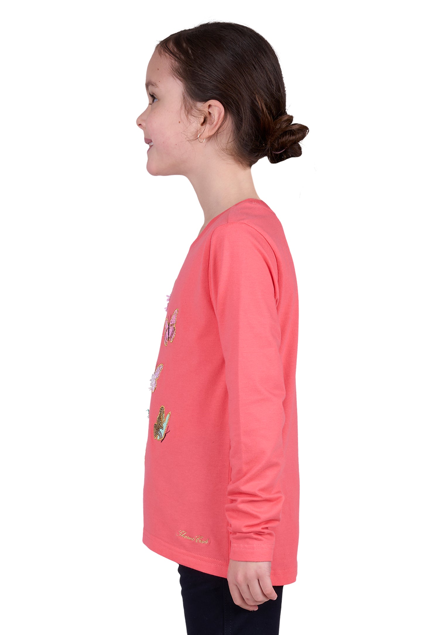 Thomas Cook GIRLS ANNA LS TEE - Coral