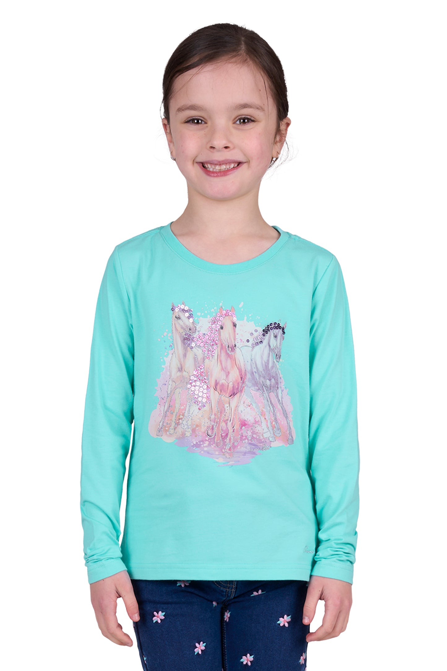 Thomas Cook GIRLS AMELIA LS TEE - Aqua