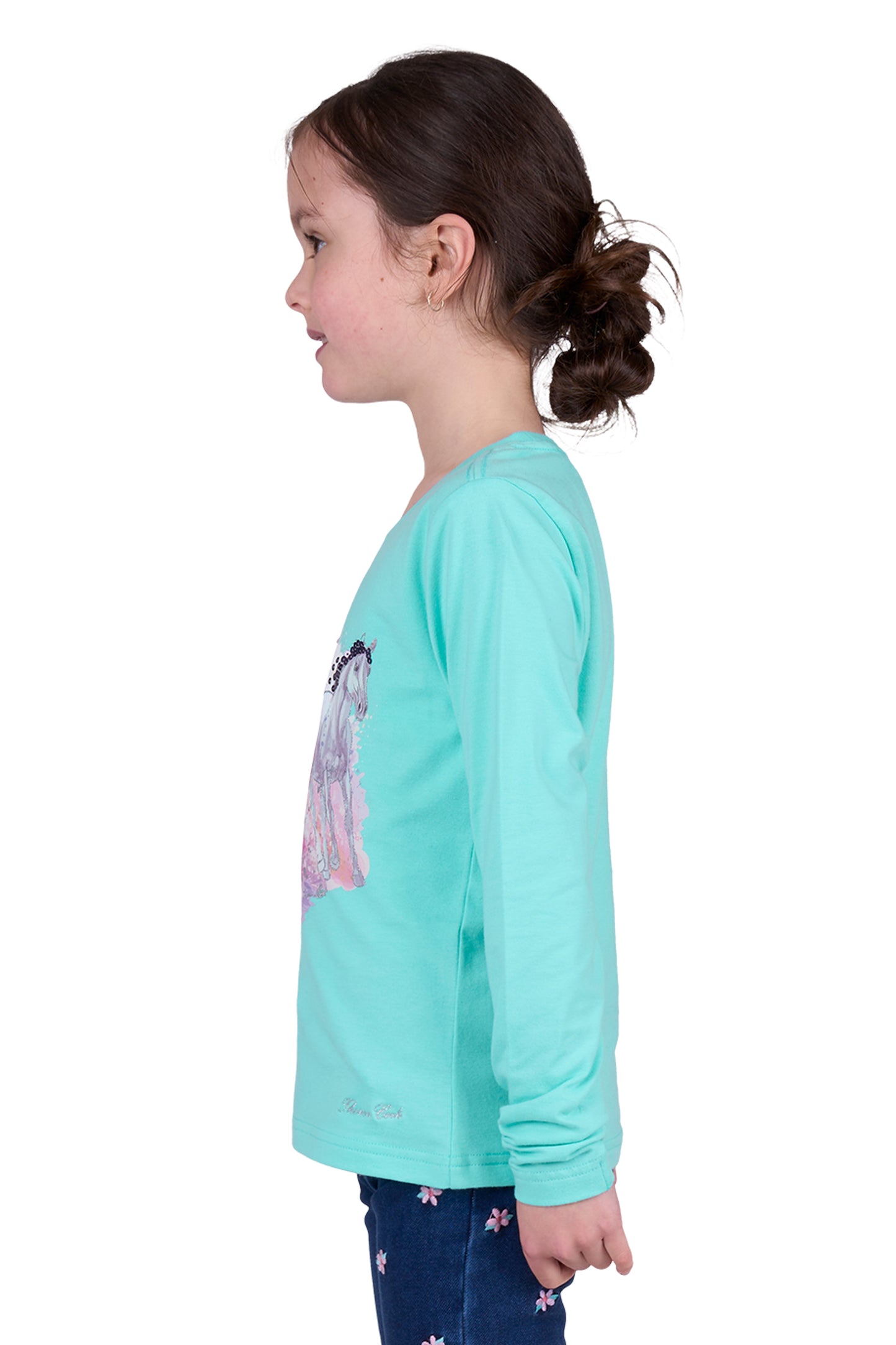 Thomas Cook GIRLS AMELIA LS TEE - Aqua