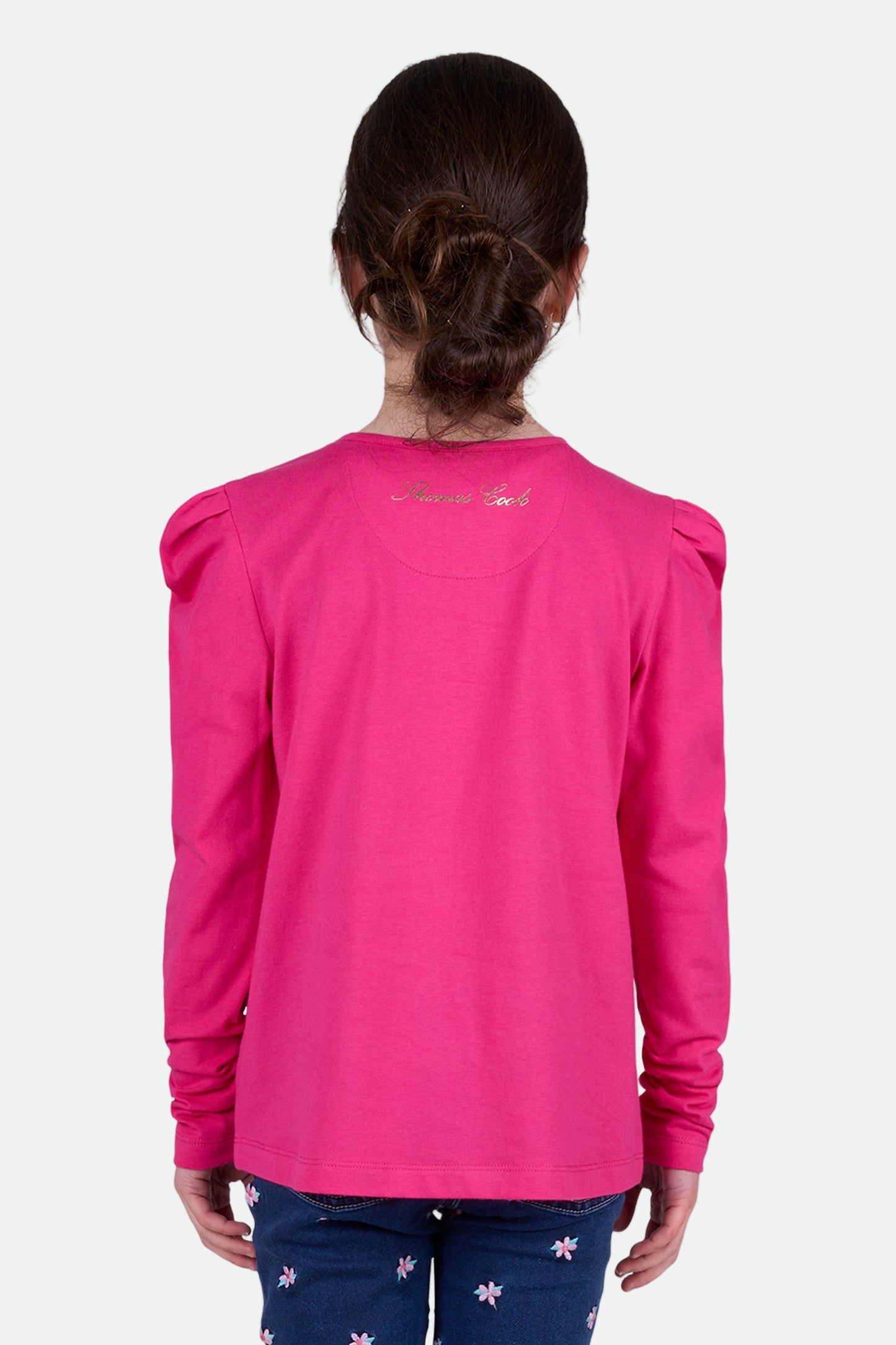 Thomas Cook GIRLS SABRINA LS TEE - Hot Pink