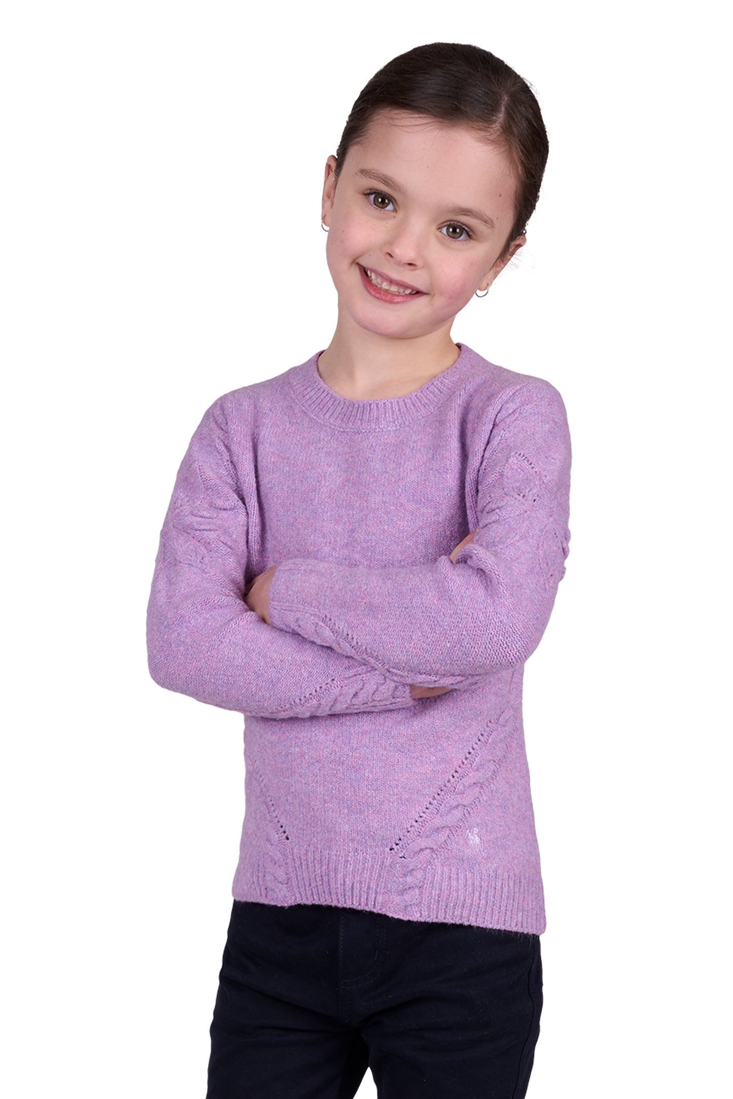 Thomas Cook GIRLS LOLA JUMPER - Lilac Marle