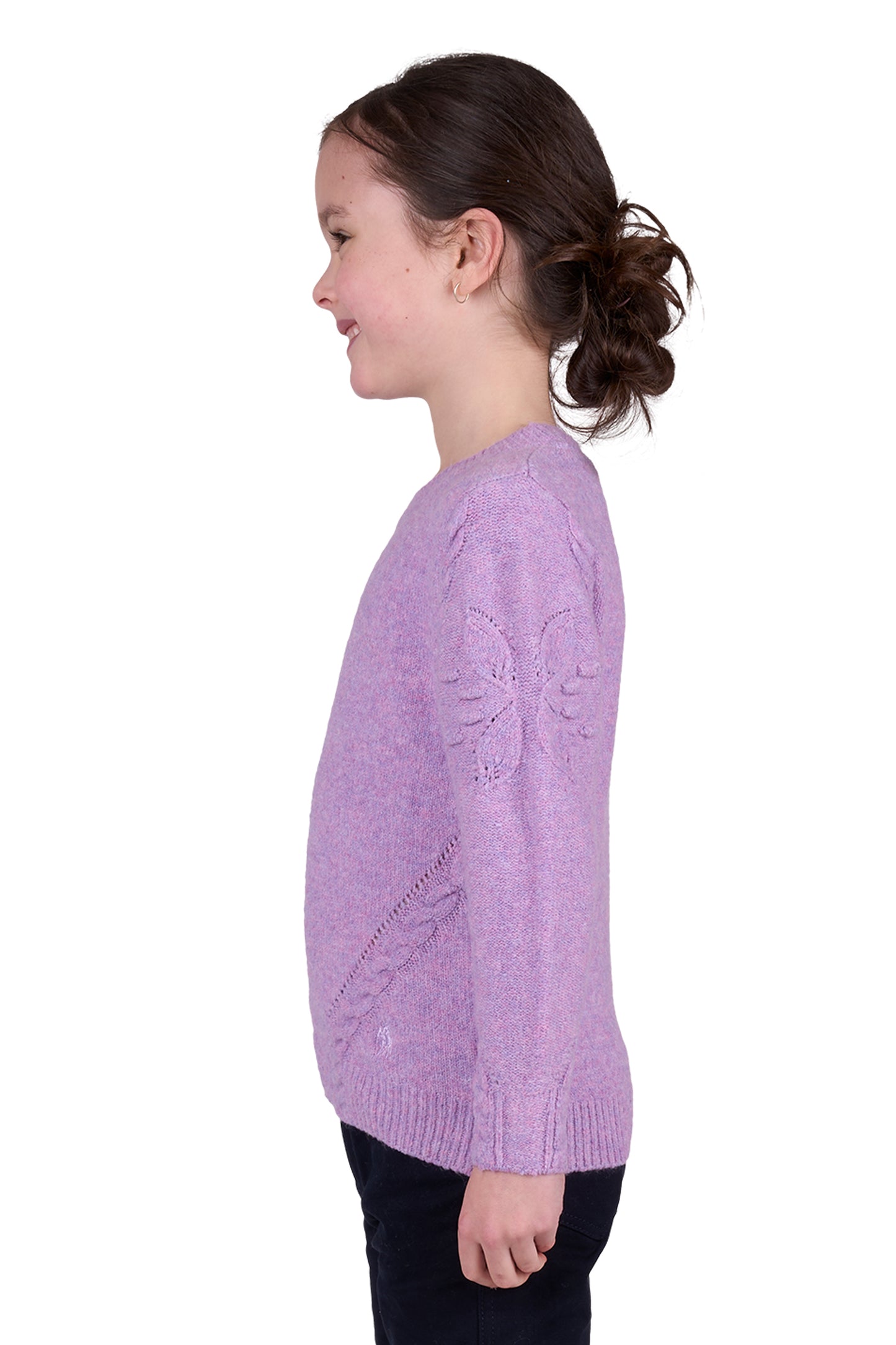 Thomas Cook GIRLS LOLA JUMPER - Lilac Marle