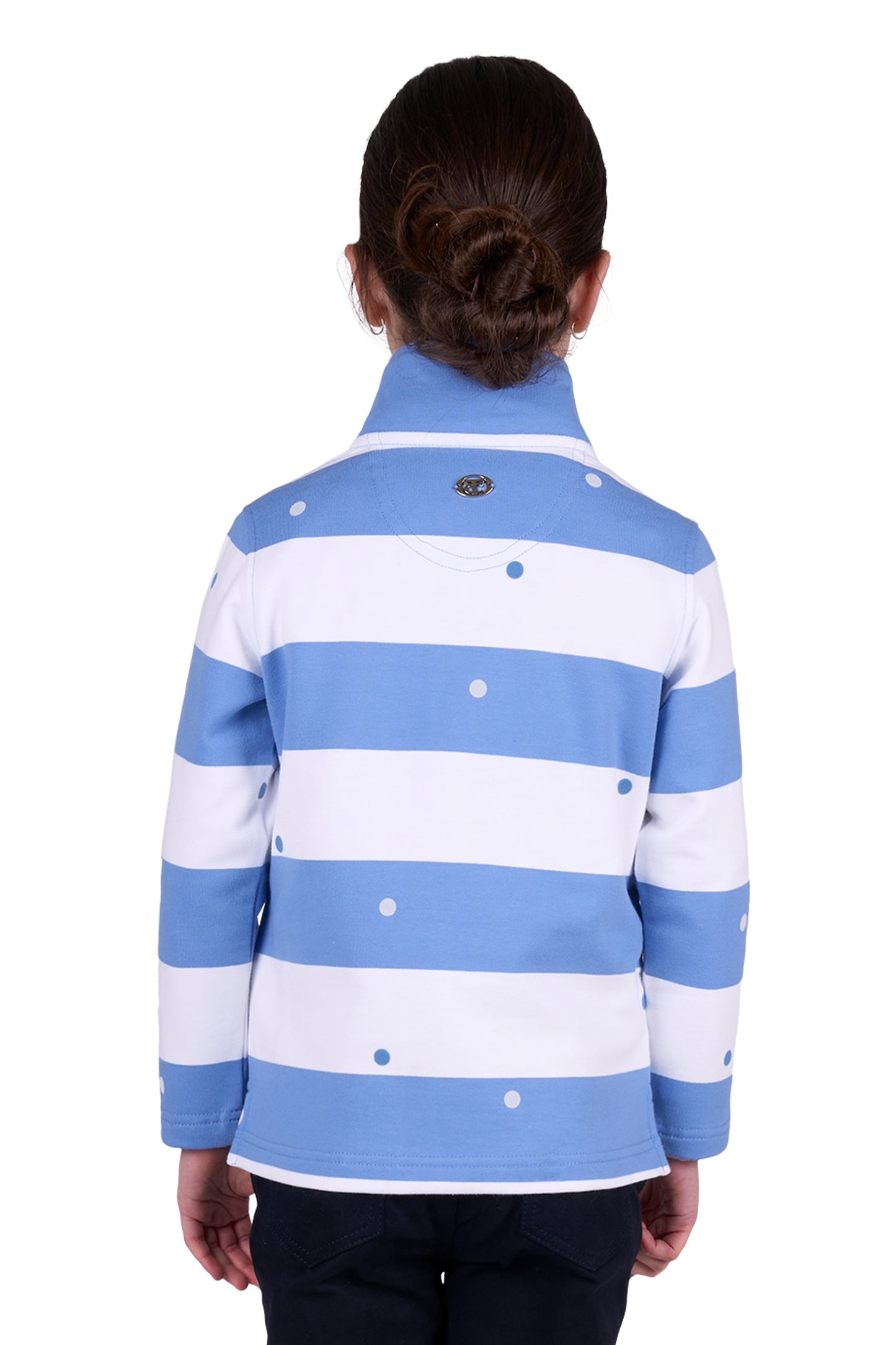Thomas Cook GIRLS EDEN 1/4 ZIP RUGBY - Blue