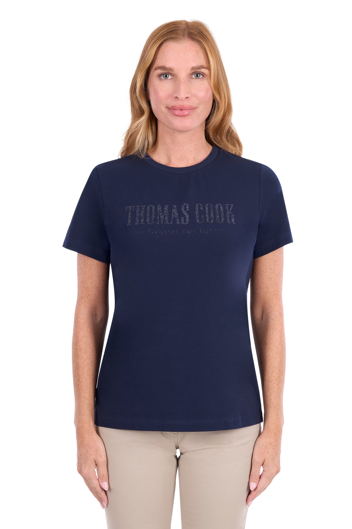 Thomas Cook Jo Women's Short Sleeve T-Shirt – Navy