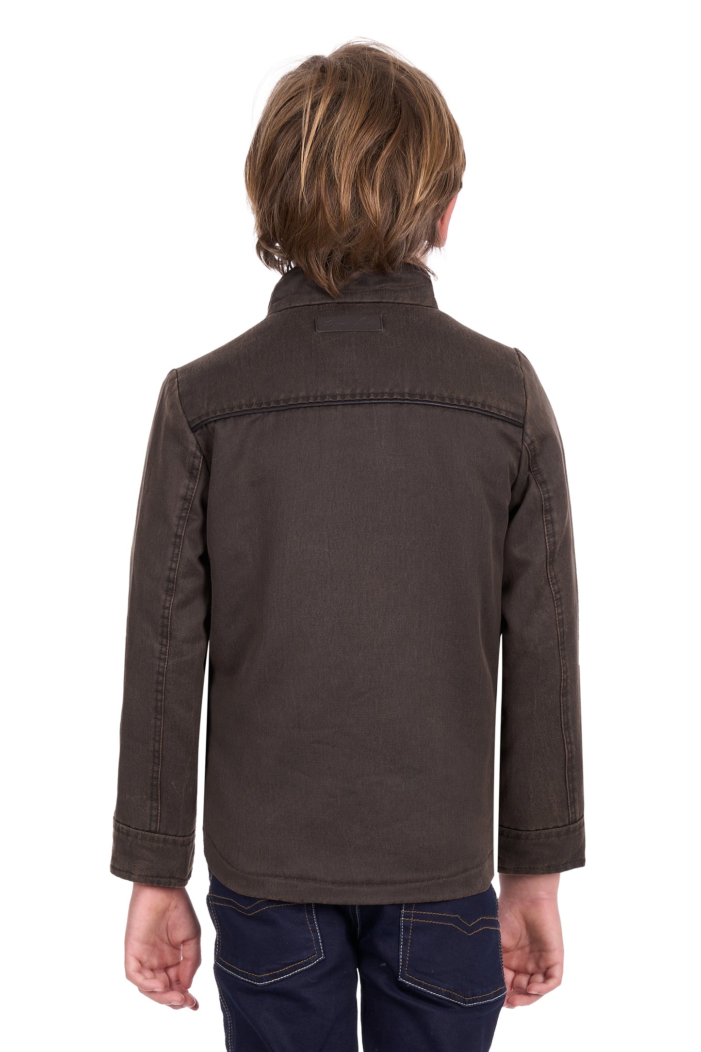 Thomas Cook Boy's Marcus Jacket - Rustic Mulch