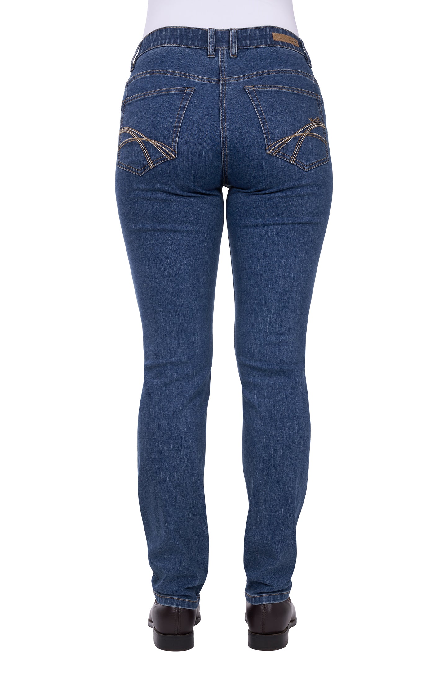 Thomas Cook Women's Lucy Slim Leg Jean 32L - Mid Wash