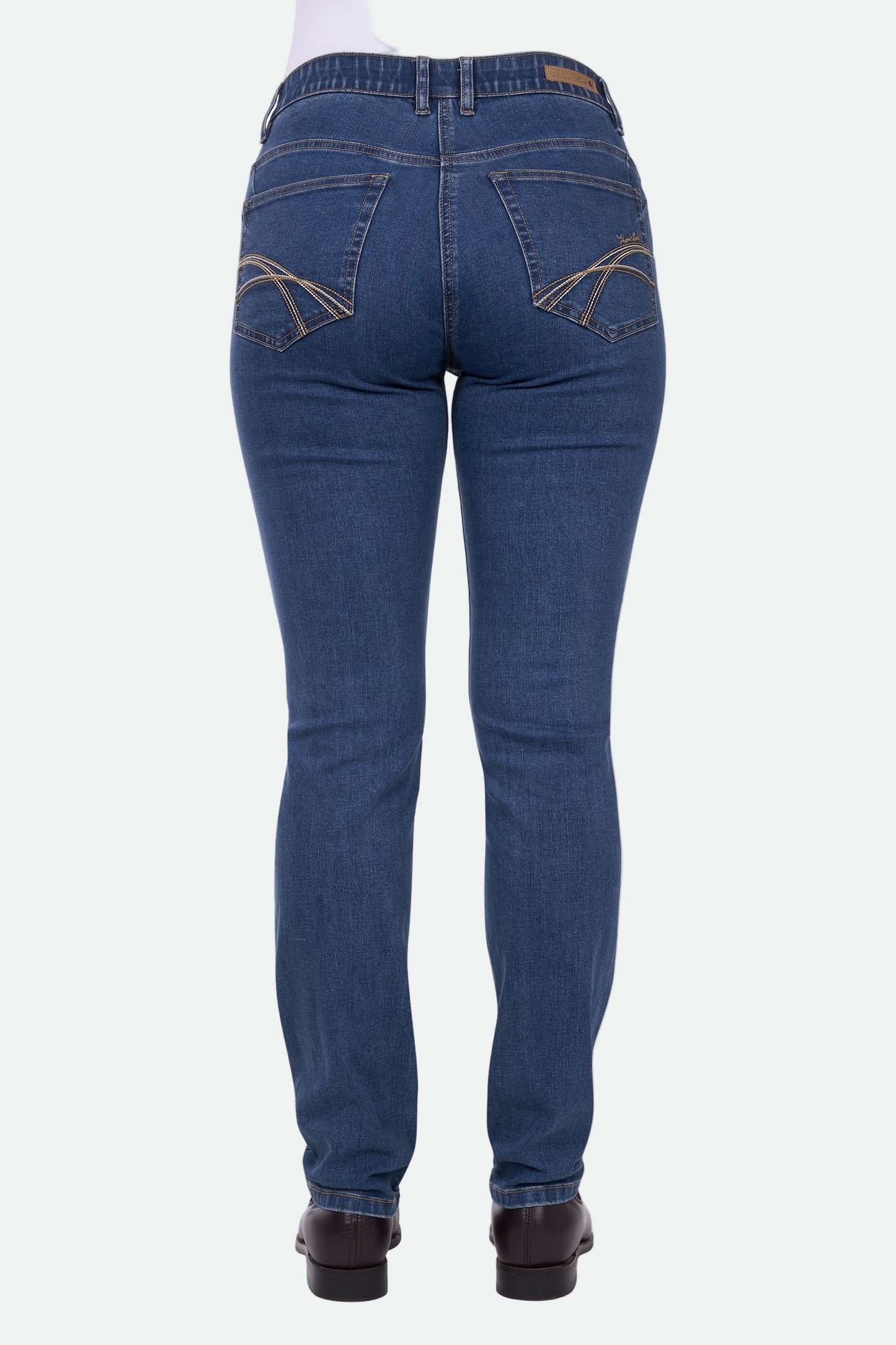 Thomas Cook Women's Lucy Slim Leg Jean 32L - Mid Wash