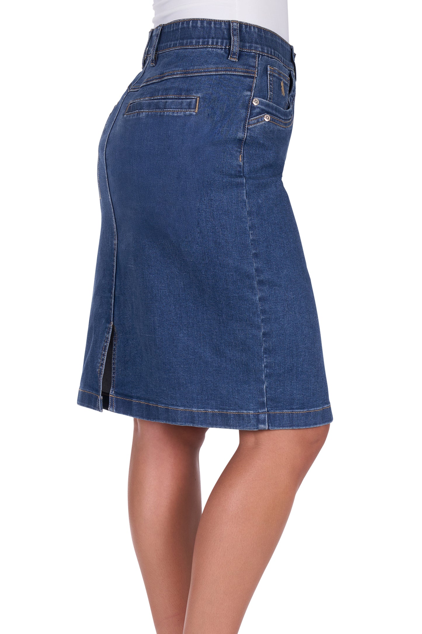 Thomas Cook Women's Lucy Denim Skirt - Mid Wash