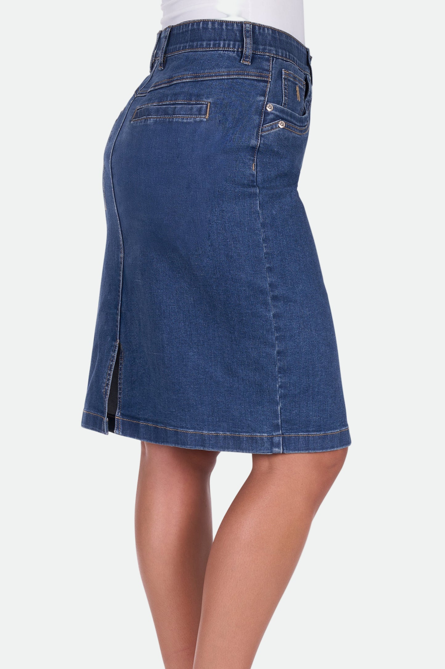 Thomas Cook Women's Lucy Denim Skirt - Mid Wash