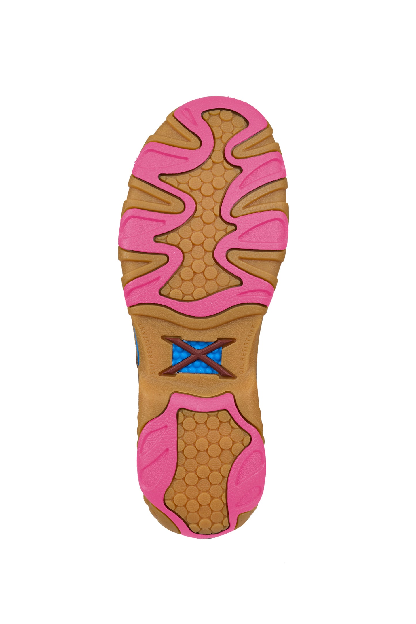 Twisted X Women's Cell Stretch Elastic Tie - Pecan/Coduct/Pink