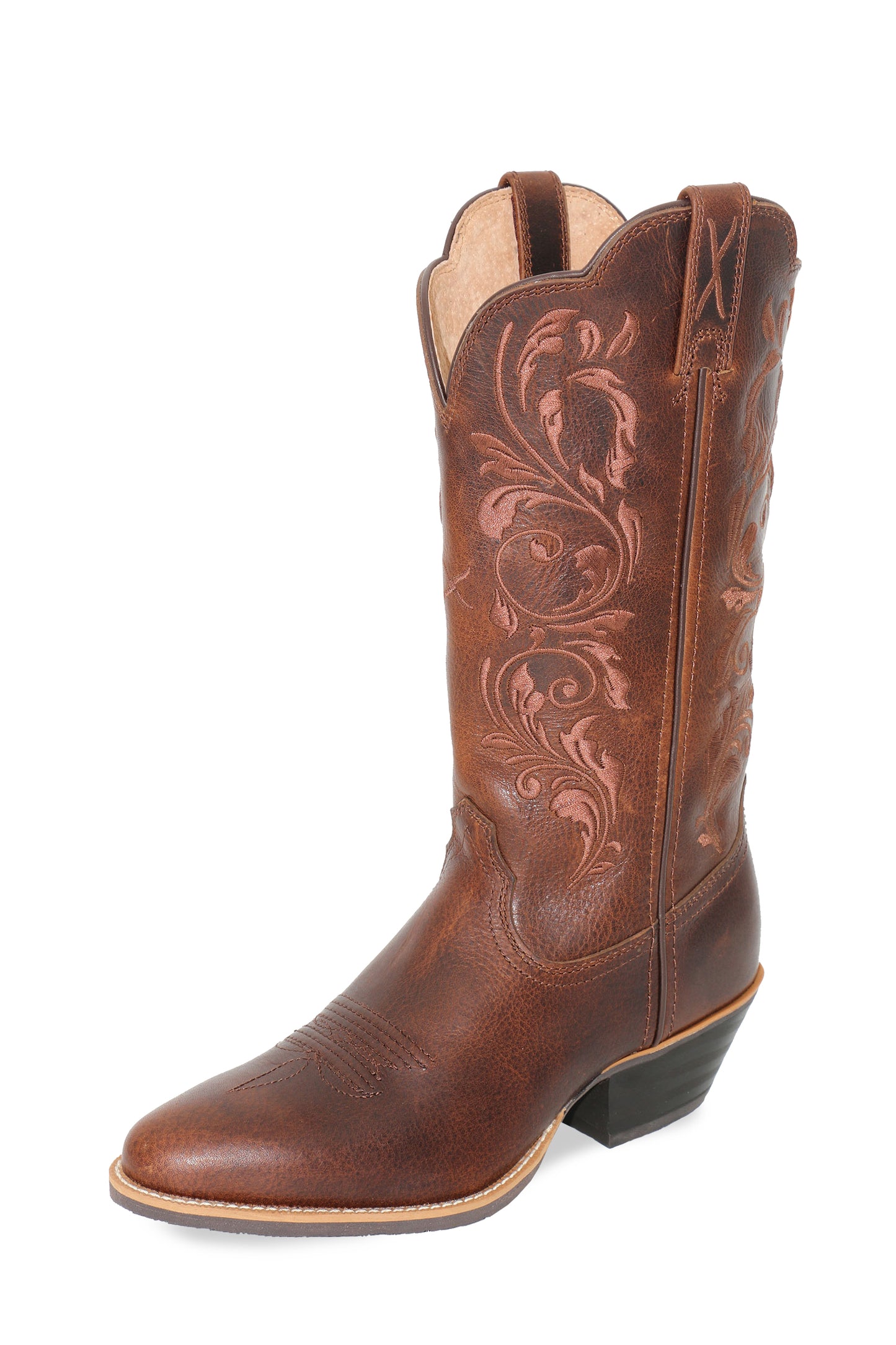 The Twisted X Women's 12" Western Boot - Chocolate