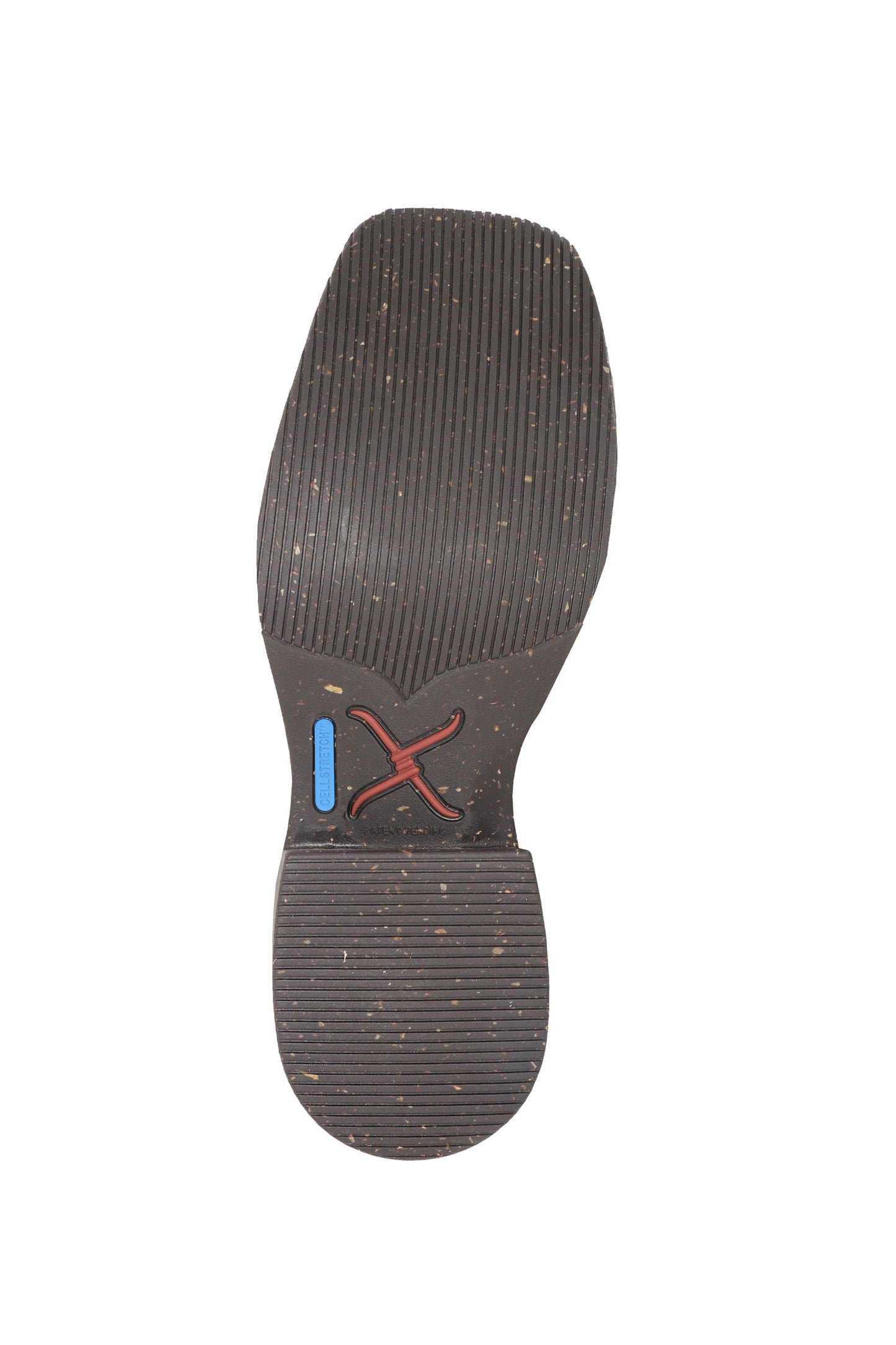 Twisted X Womens 11" Tech Boot - Dark Coffee/Blue
