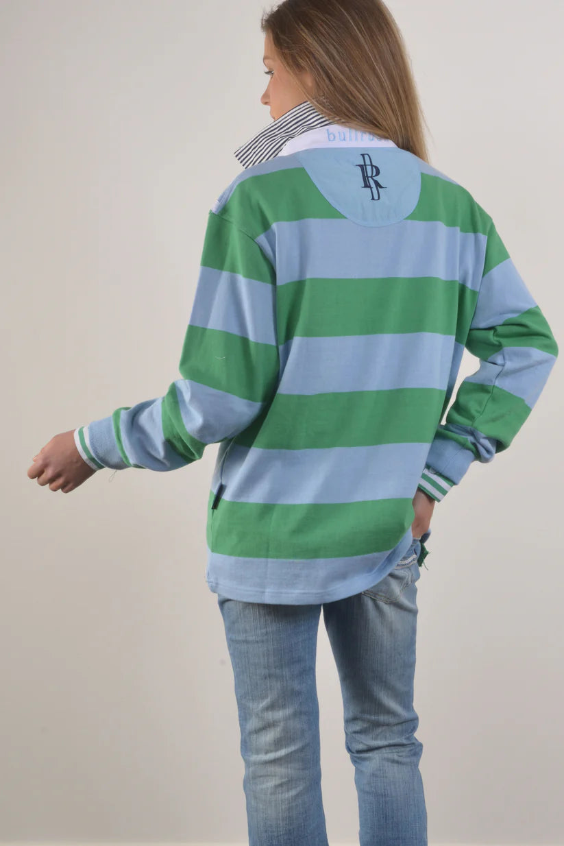 Bullrush Unisex The Pines Rugby - Blue/Green
