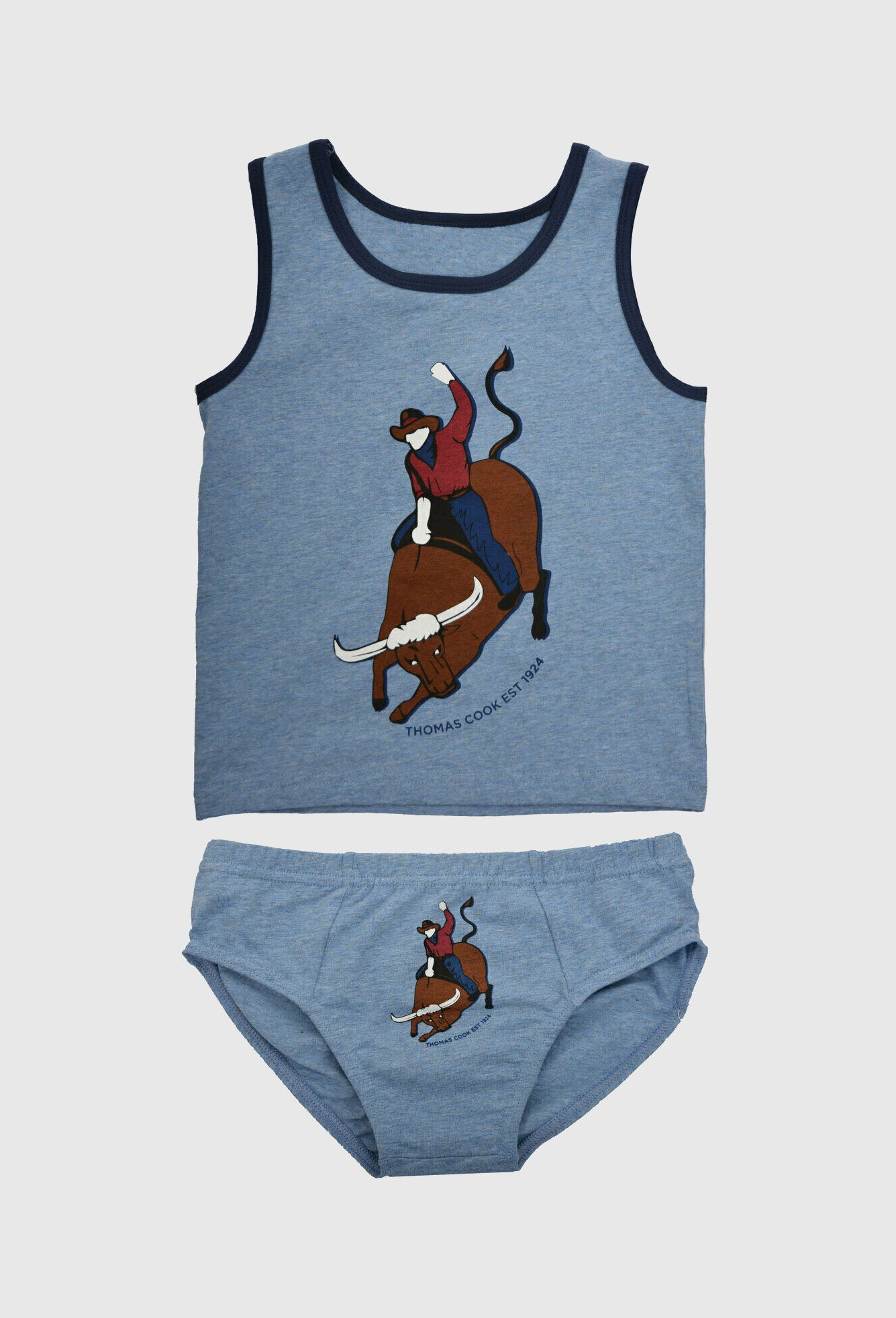 THOMAS COOK BOYS BULL RIDER SINGLET/UNDERWEAR PACK