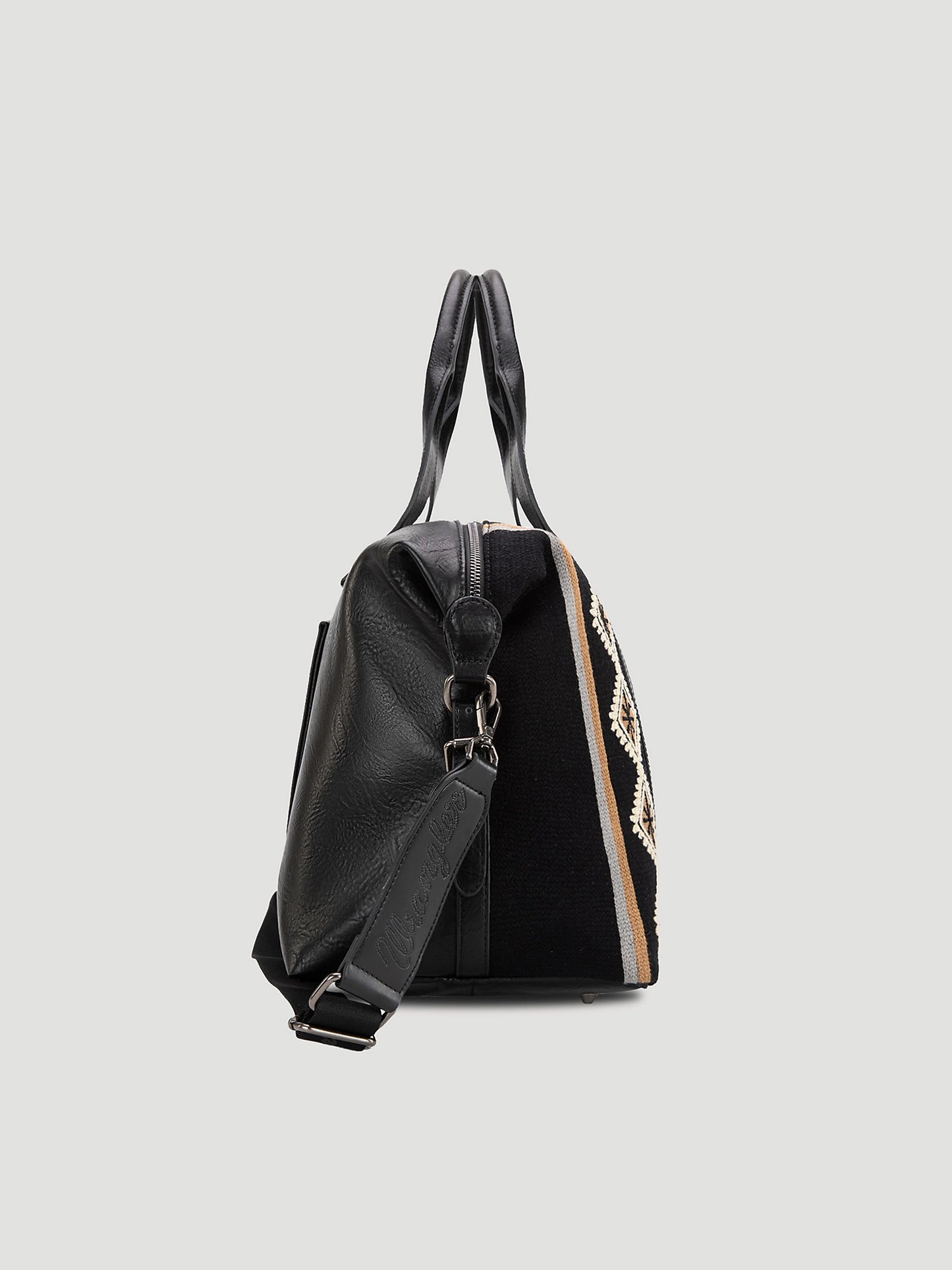 Wrangler Maya Aztec Duffle Bag - Black