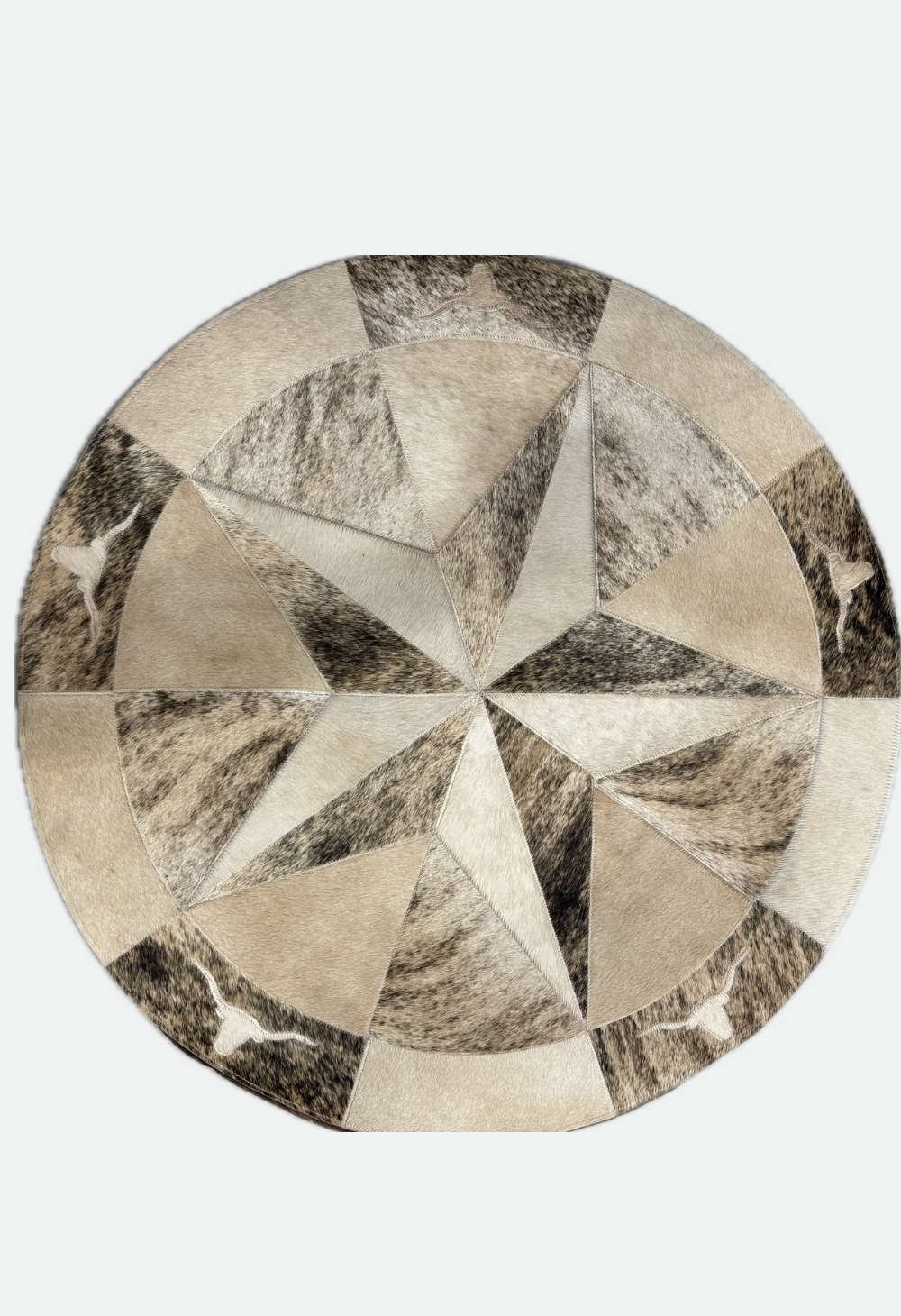 Texas Cowhide Star Rugs