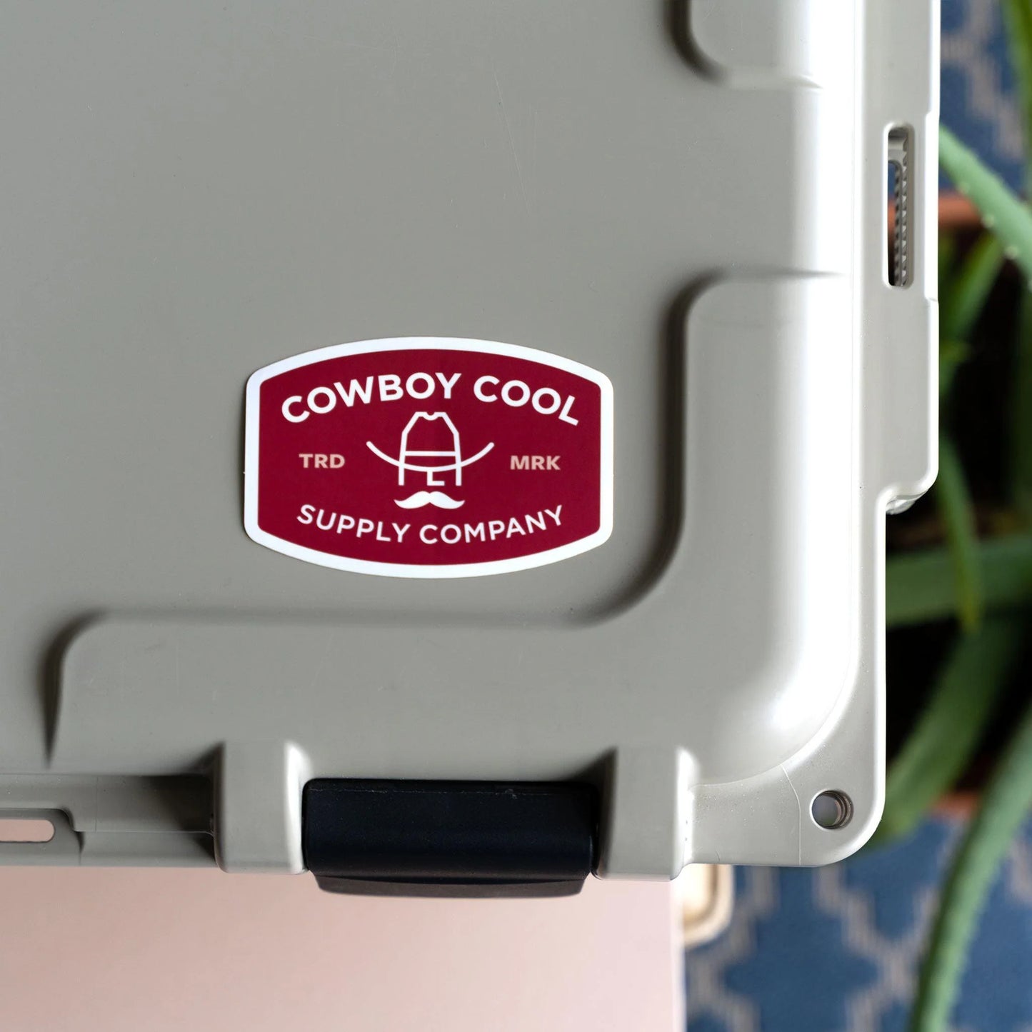 Cowboy Cool The Buckle Sticker