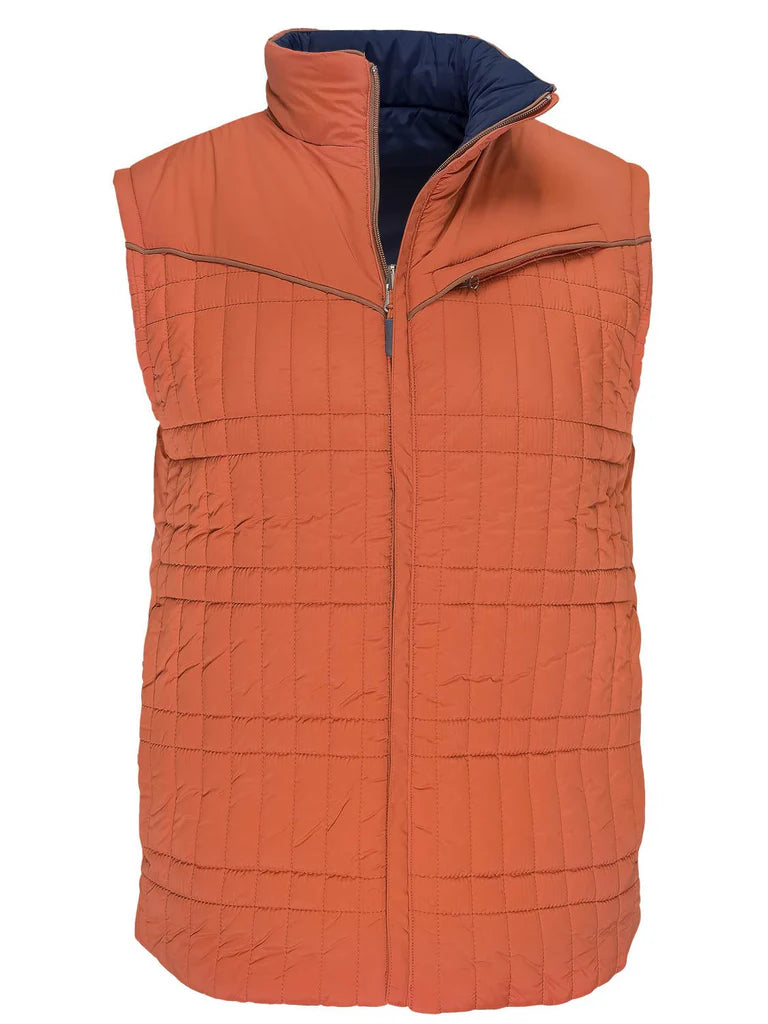 Rural Cloth Men's Switchback Reversible Puffer Vest