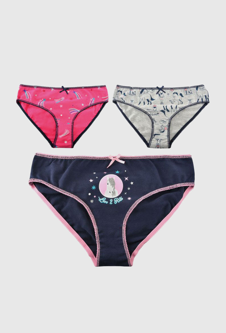 Thomas Cook Girls Undies 3 Pack (Multi)