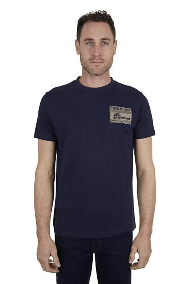 THOMAS COOK MENS COBB AND CO SHORT SLEEVE TEE