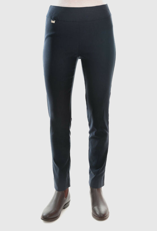 Thomas Cook Women's Tummy Control Slim Pull-On Pant Navy