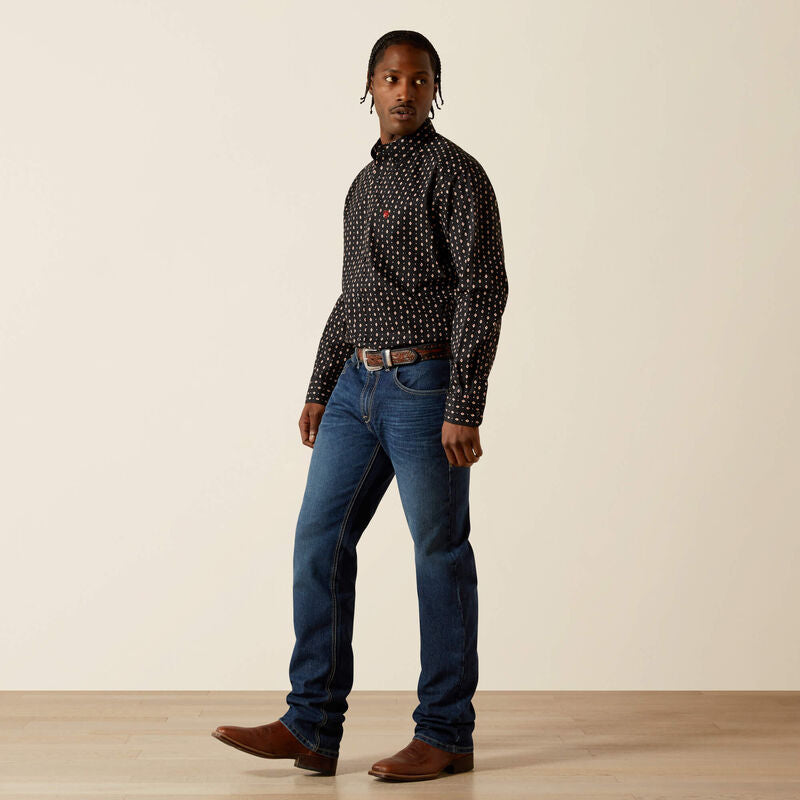 Ariat Men's Thorin Classic Fit Shirt - Black