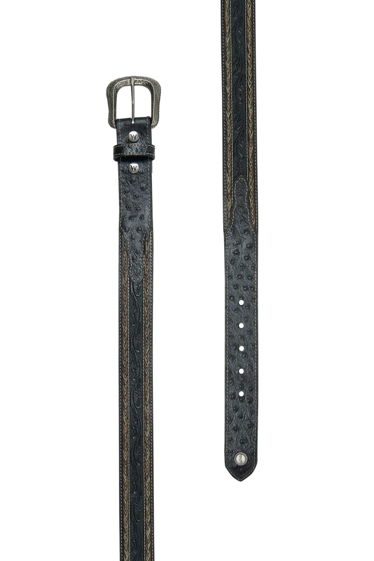 Wrangler Men's Tommie Belt - BLACK