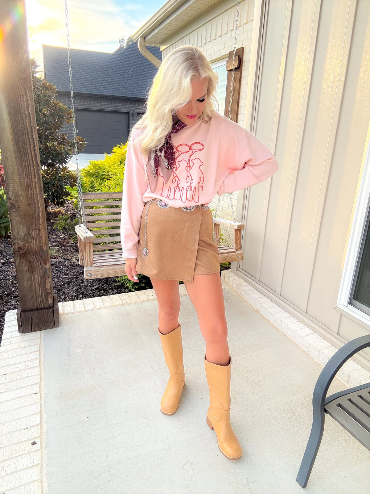 2 Fly Co Tres Amigos Pink Women's Sweater