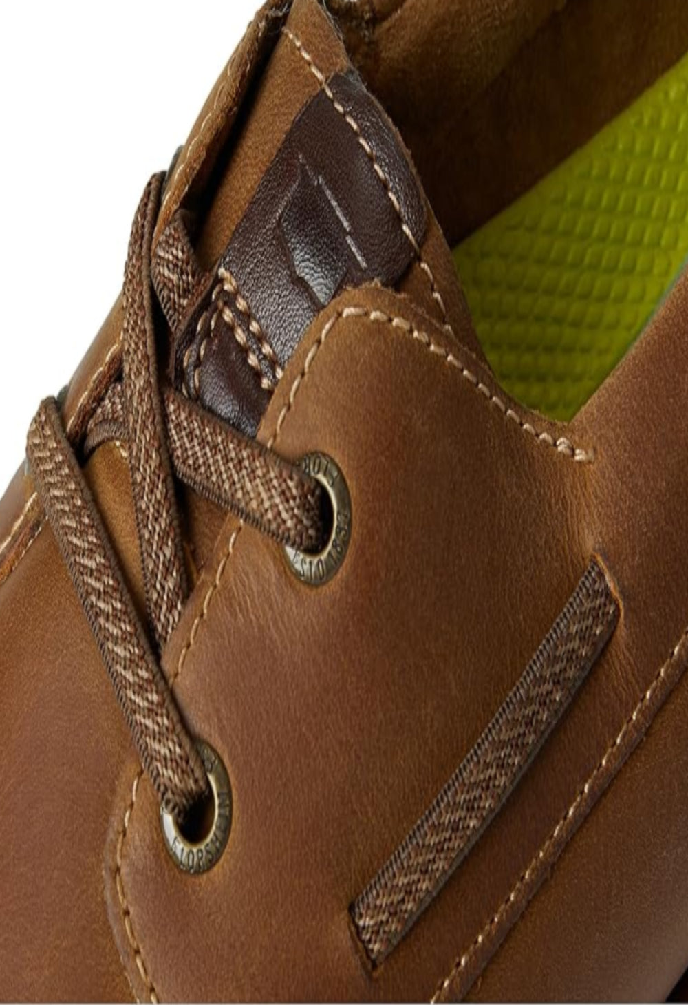 Florsheim Men's Tropics Elastic Lace Moc Toe Boat Shoes - Brown