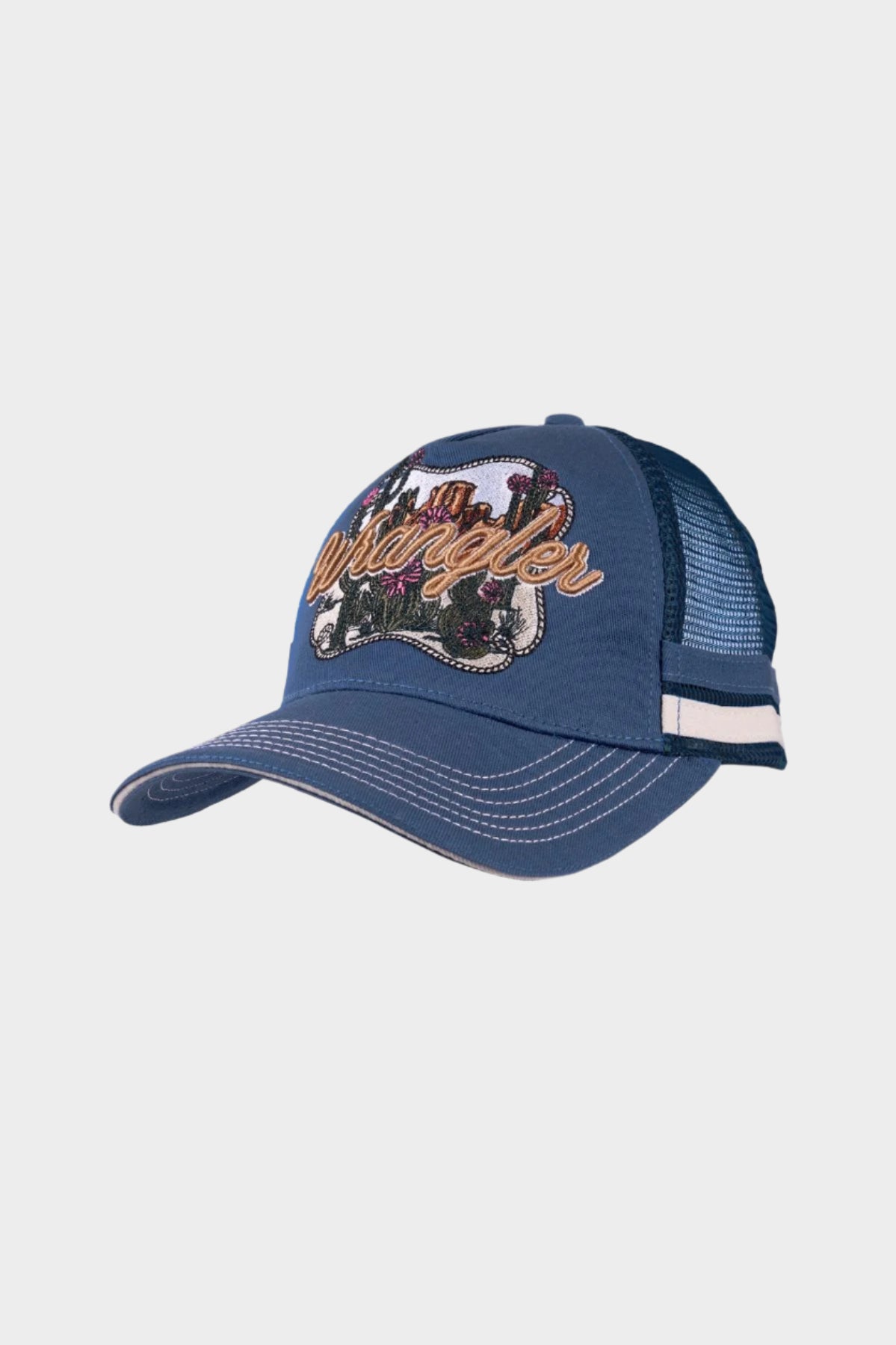 Wrangler Loretta Trucker Cap - Denim Blue